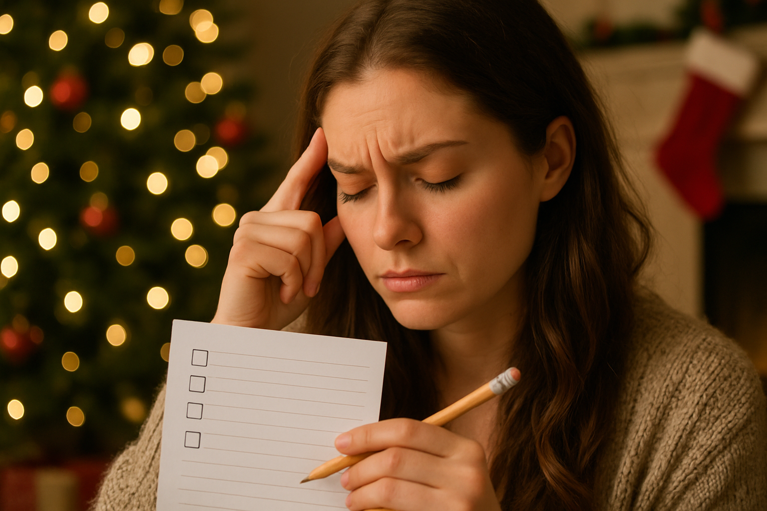 what do i want for christmas - Illustration