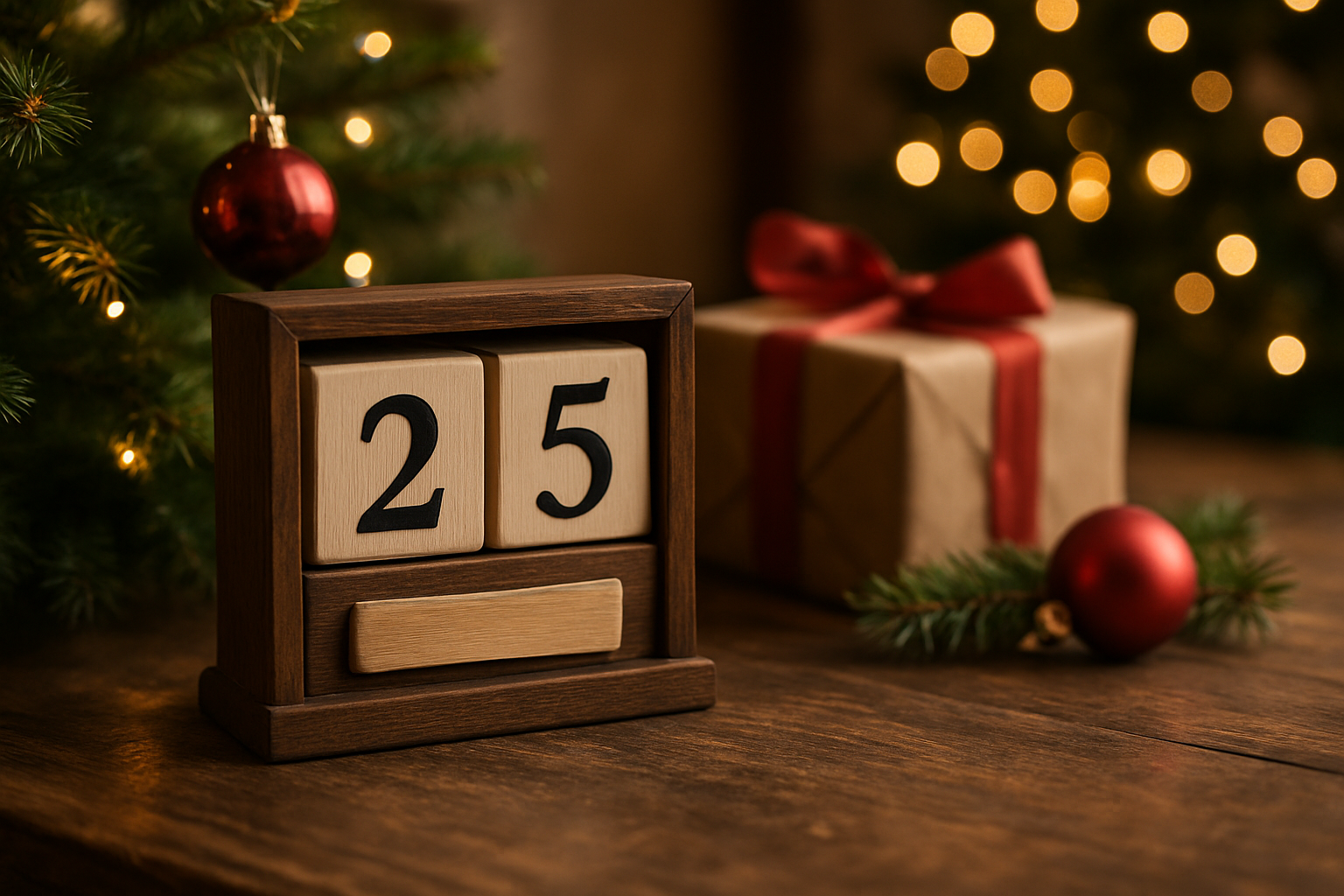 how many days are left until christmas - Illustration