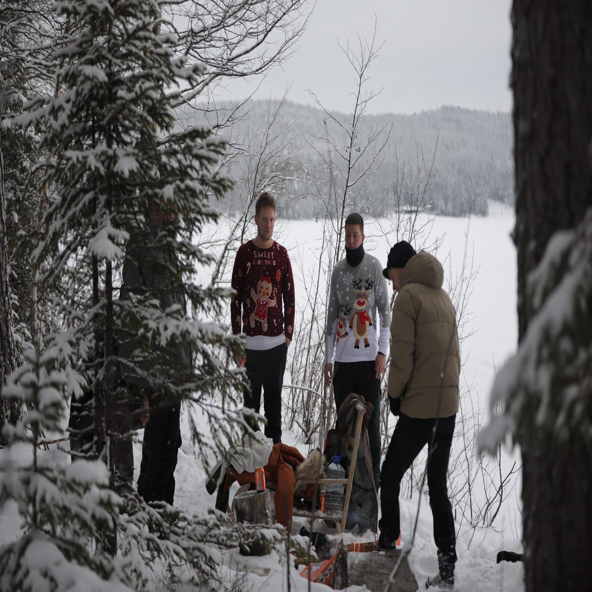 christmas office party attire - Illustration