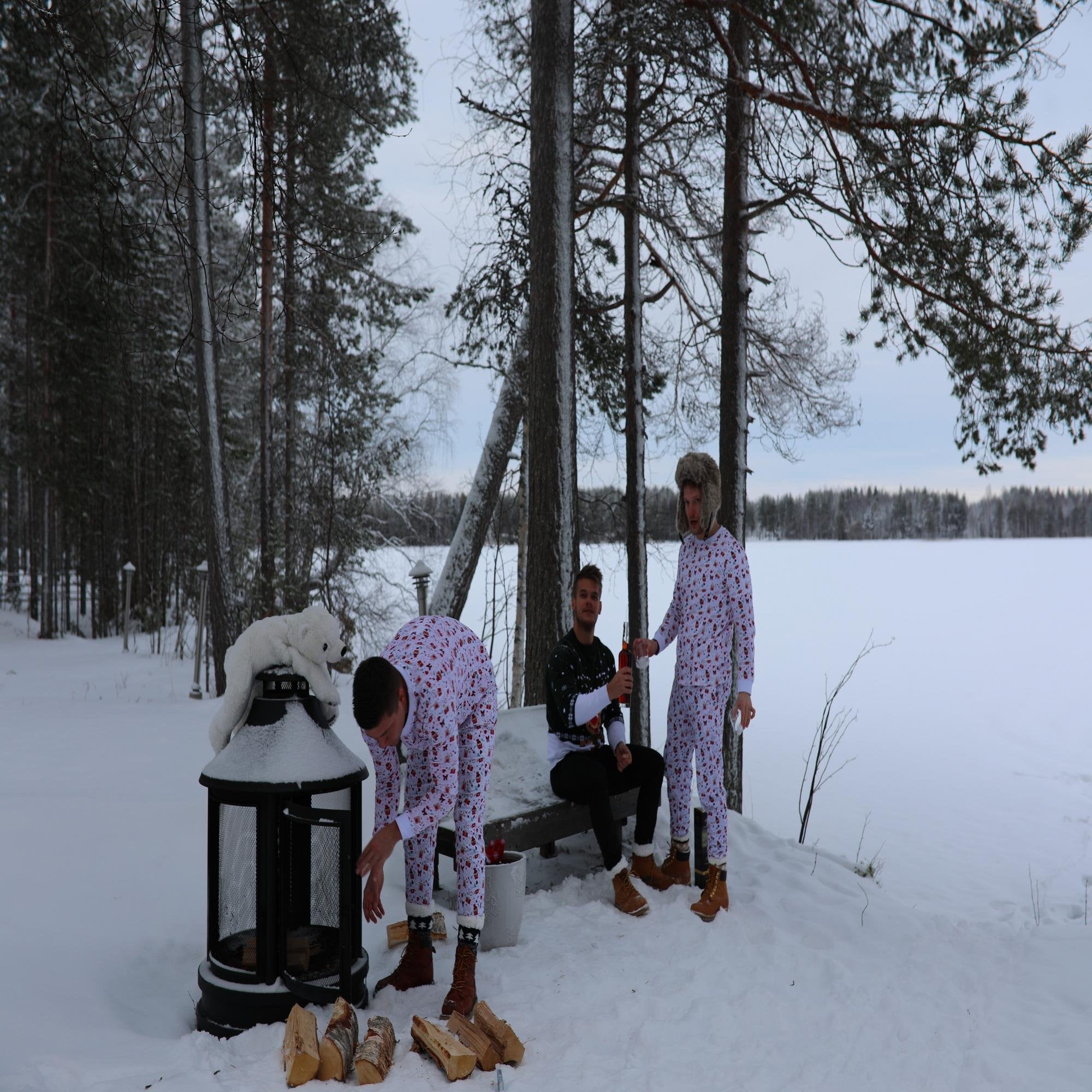 holiday pajama sets - Illustration