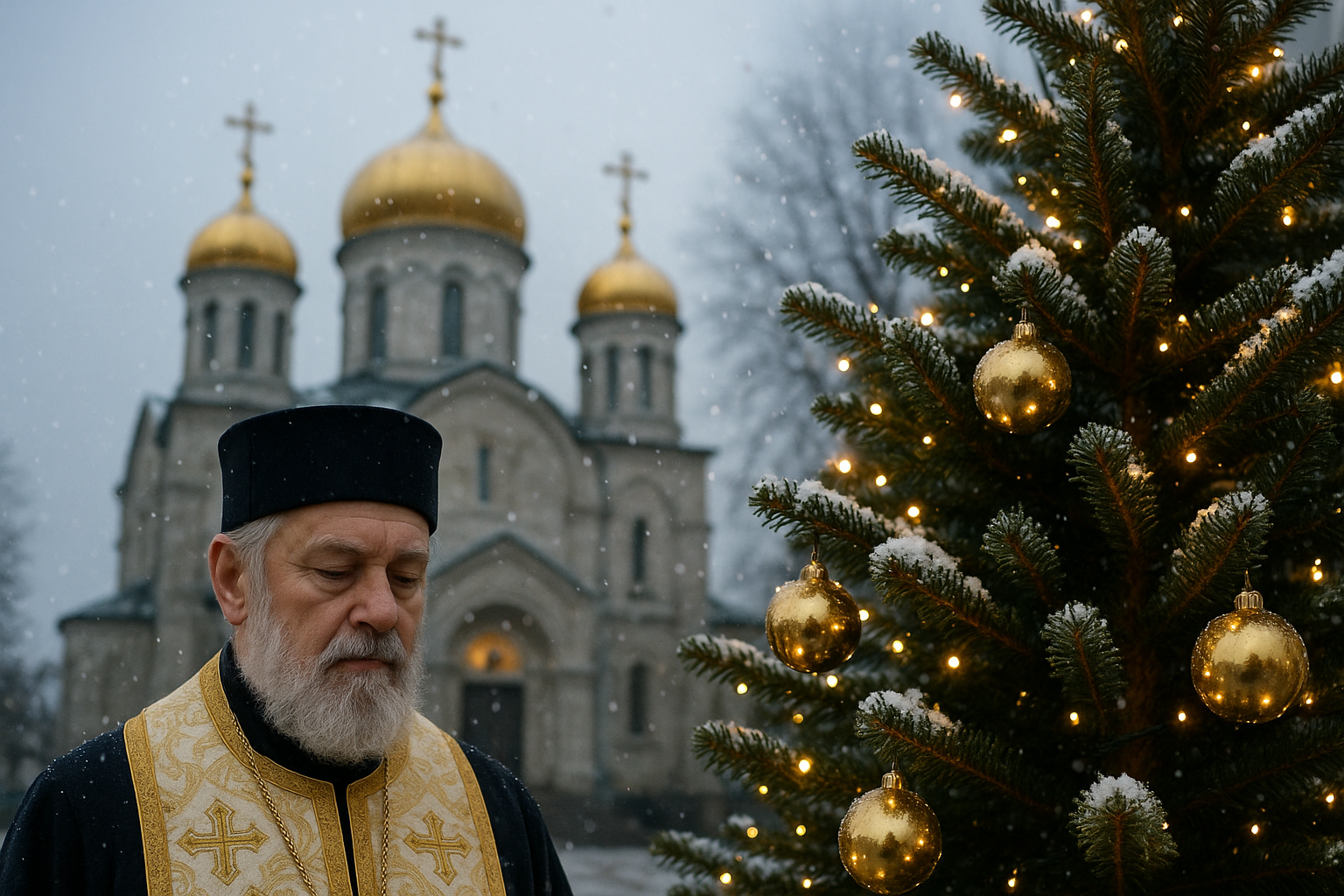 when is orthodox christmas - Illustration