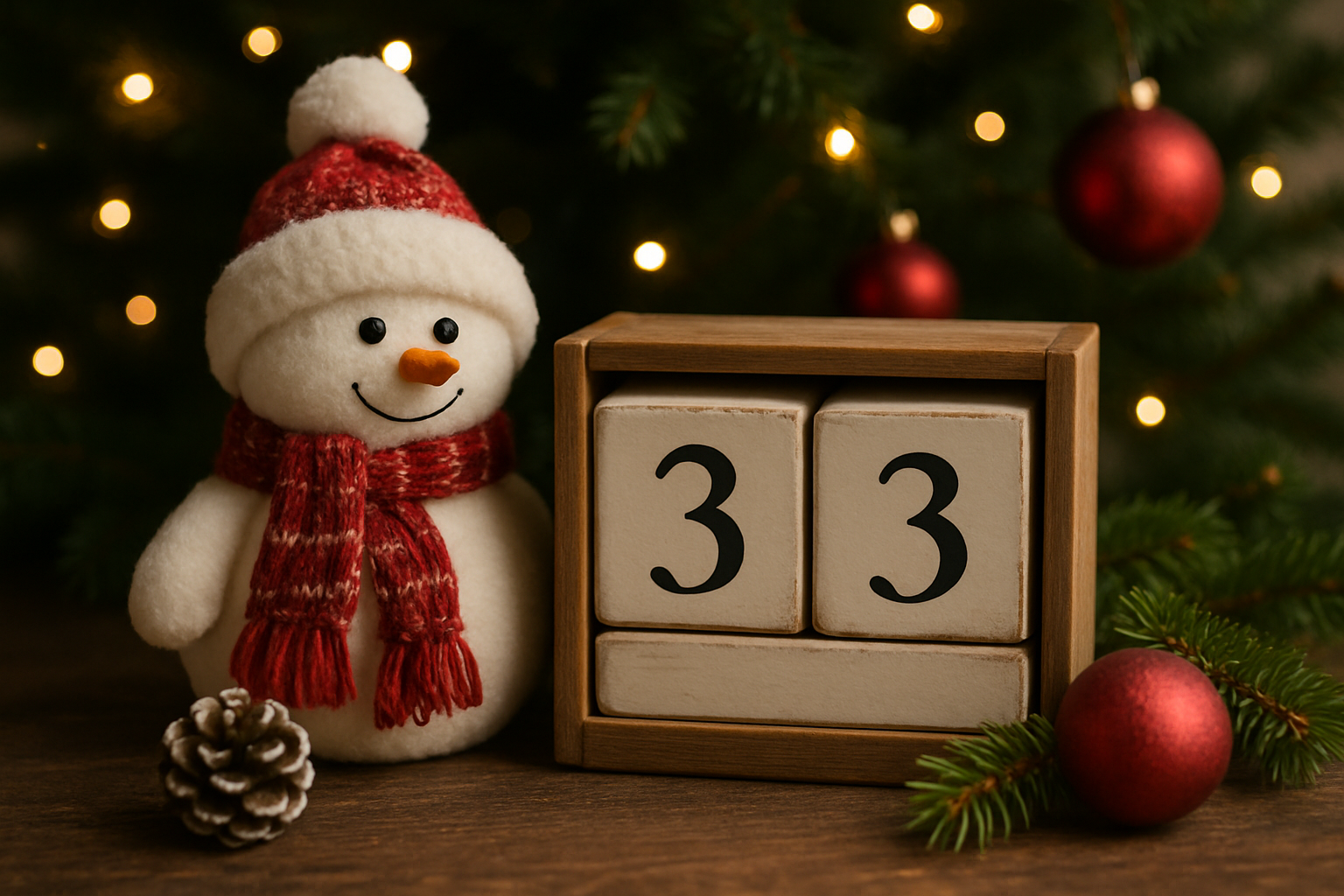 how many days until christmas? - Illustration