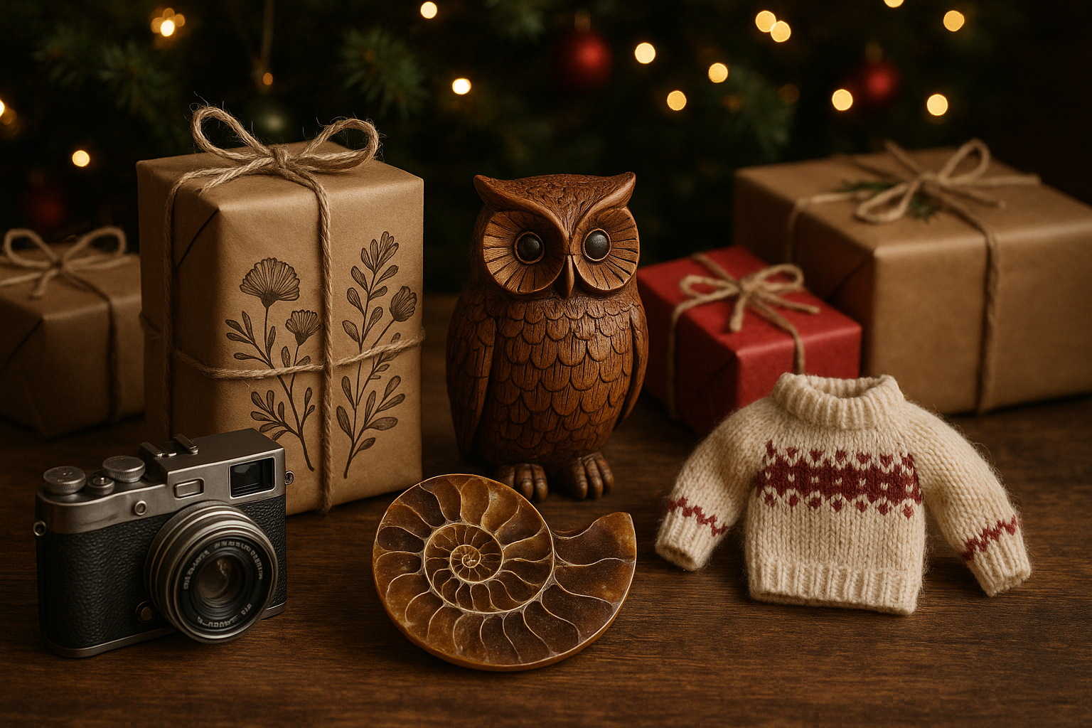 unique christmas gifts - Illustration