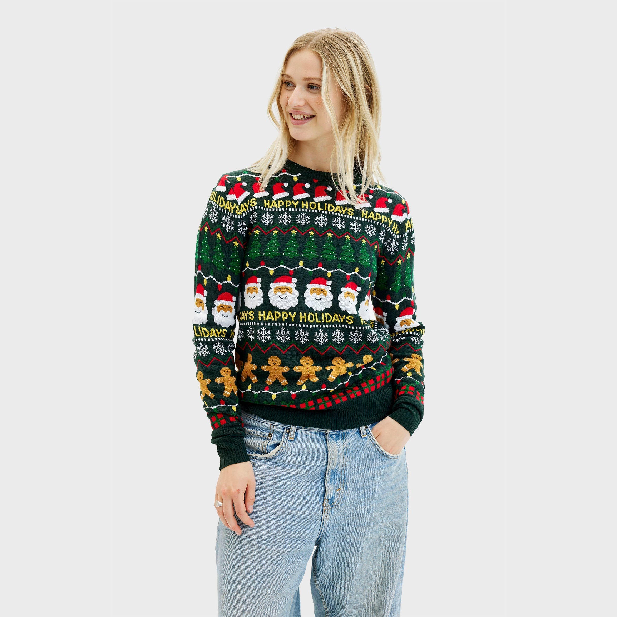 Christmas Sweater with a Vibe – Women
