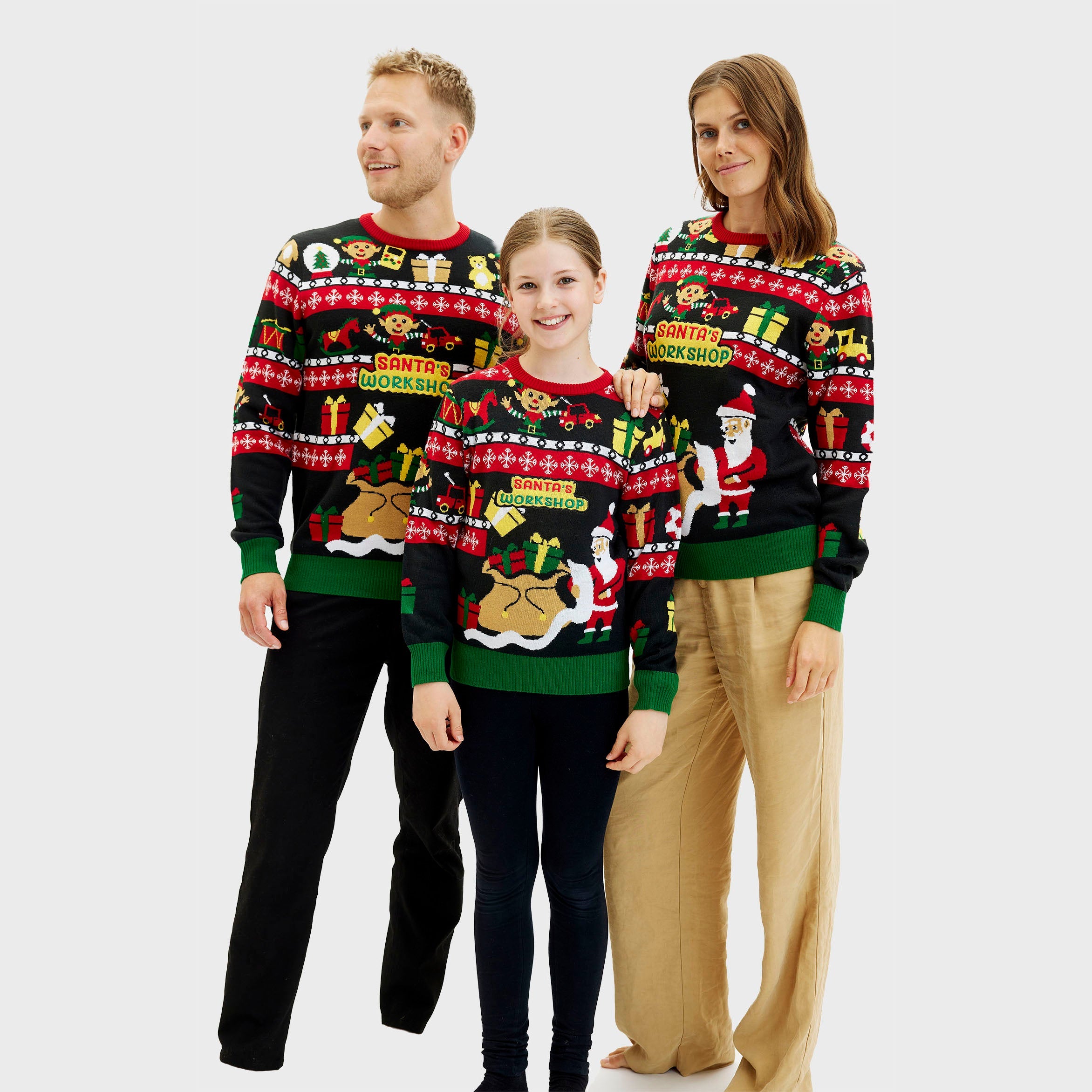 Santa's Workshop christmas sweater - child.