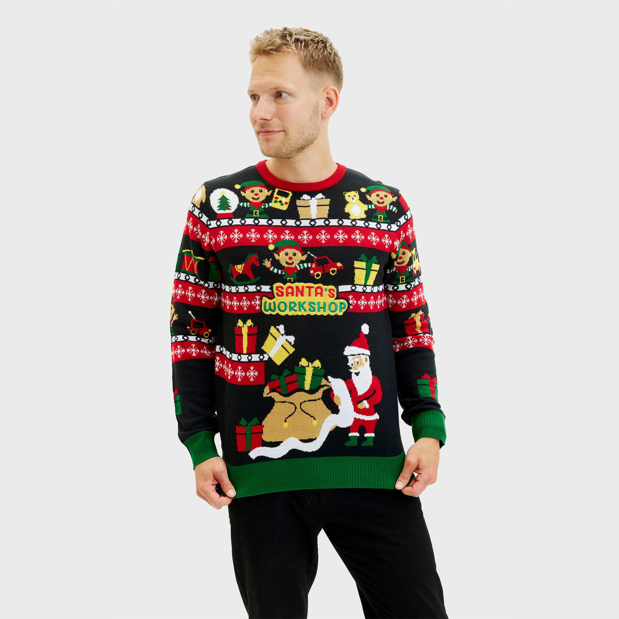 Santa’s Workshop Sweater - Men