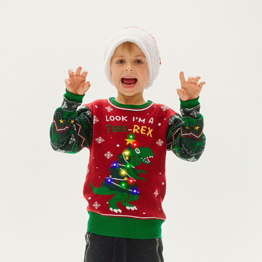 The Tree-REX Sweater - Kids