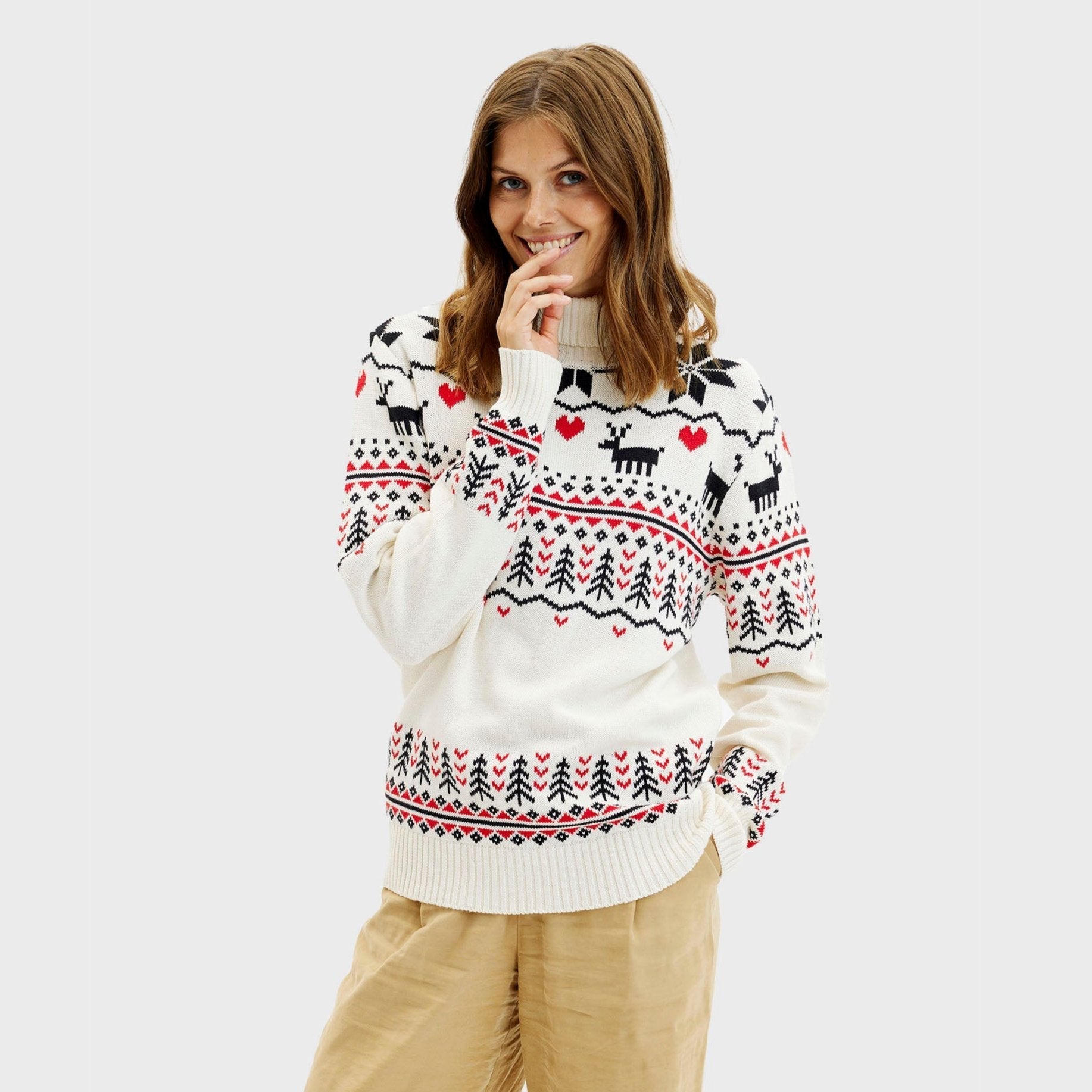 The Greenlandish Christmas Sweater – Women