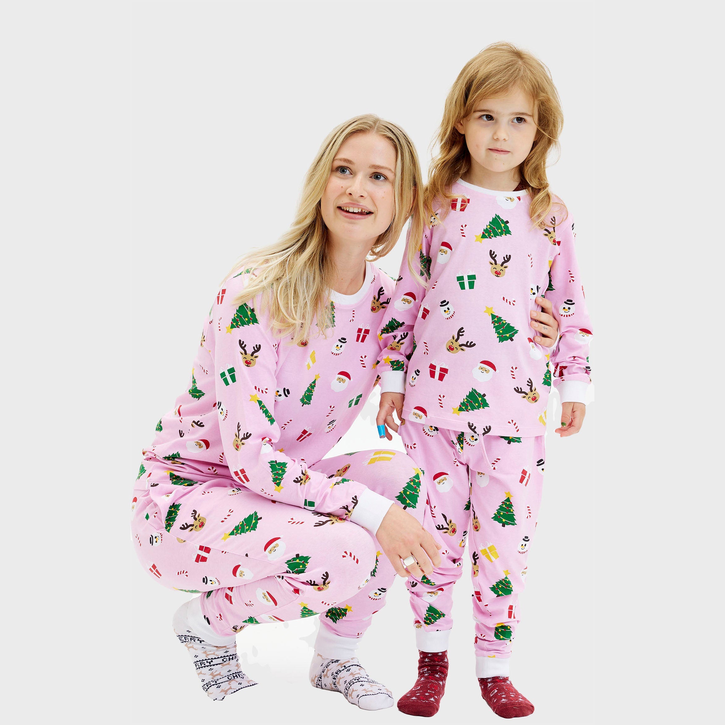 The Pinkish Christmas Pyjamas – Women