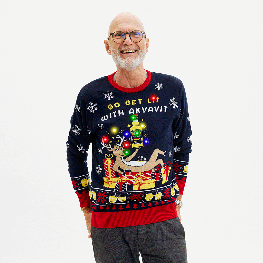 Akvavit Christmas Sweater – Men