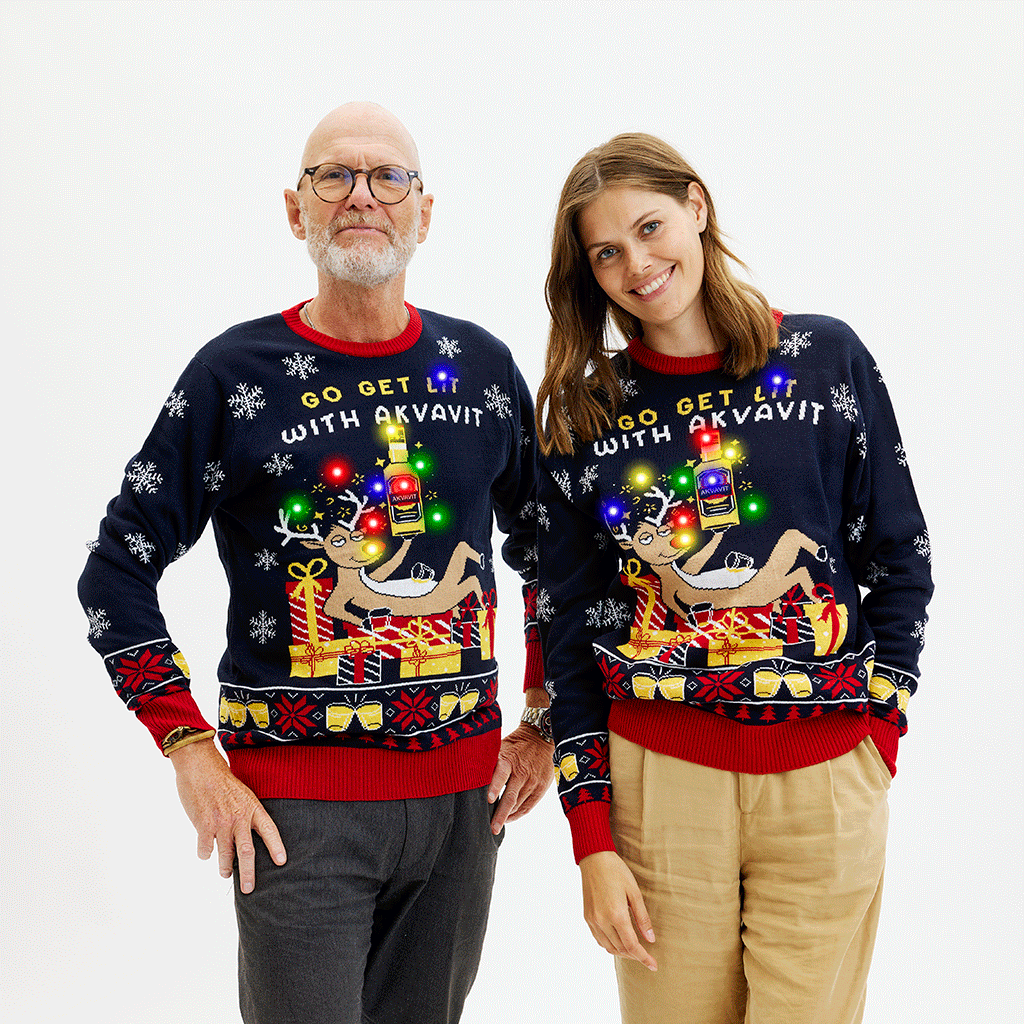 Akvavit Christmas Sweater – Men