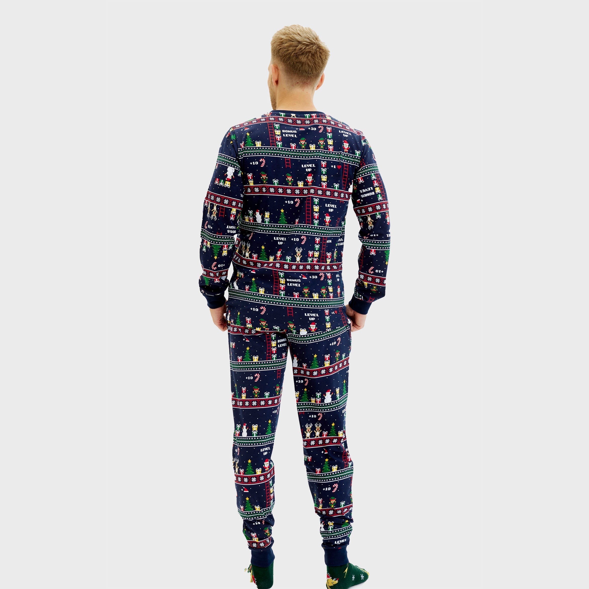 Vintage Gamer Christmas Pyjamas – Men