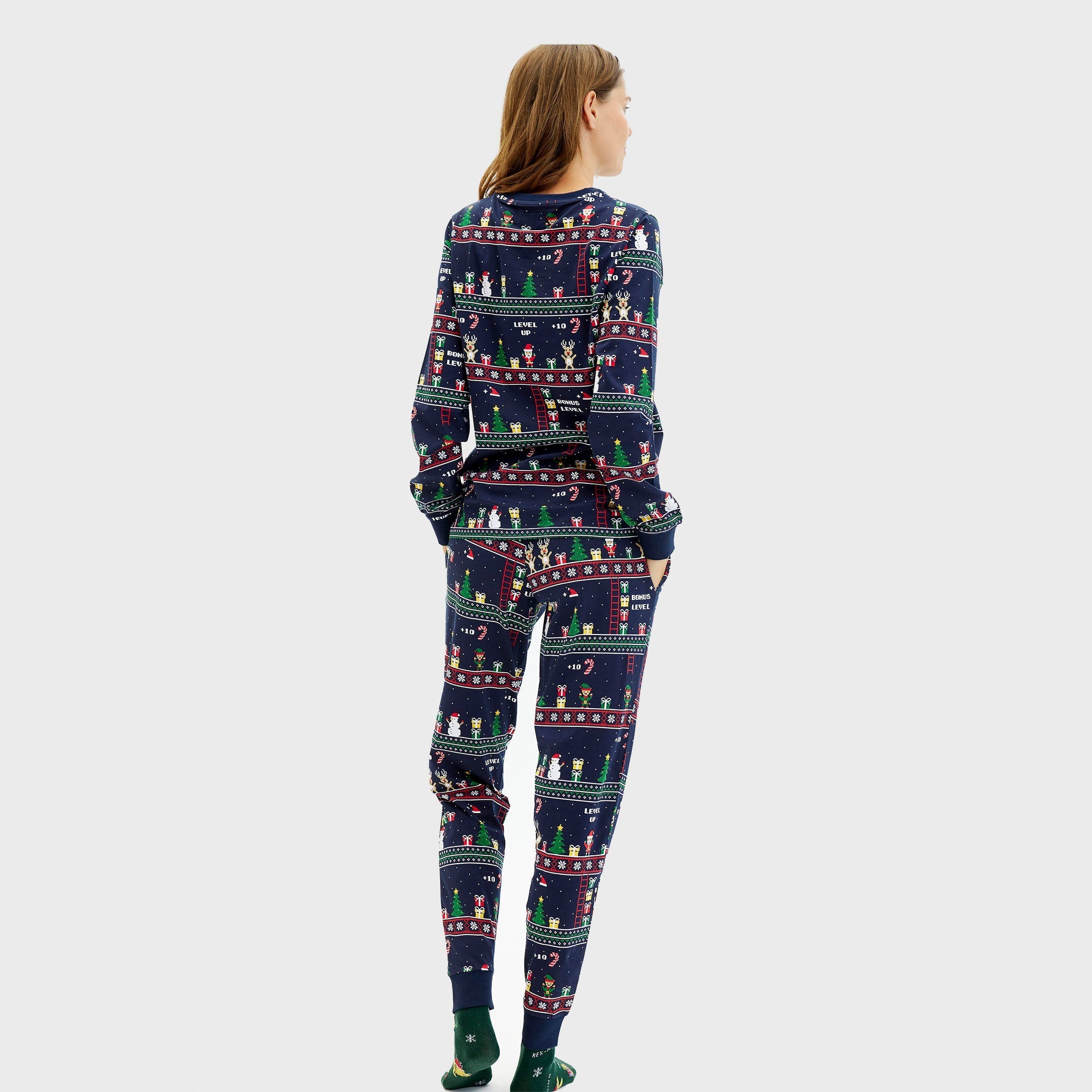 Vintage Gamer Christmas Pyjamas – Women