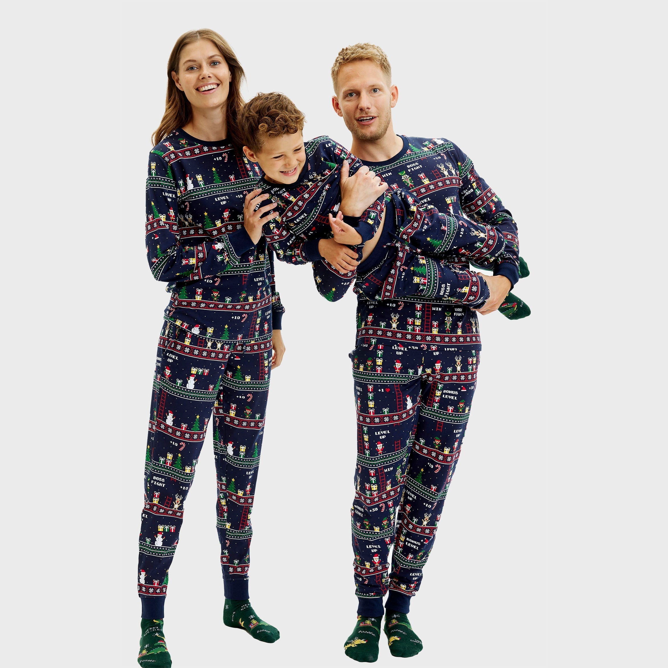 Vintage Gamer Christmas Pyjamas – Women