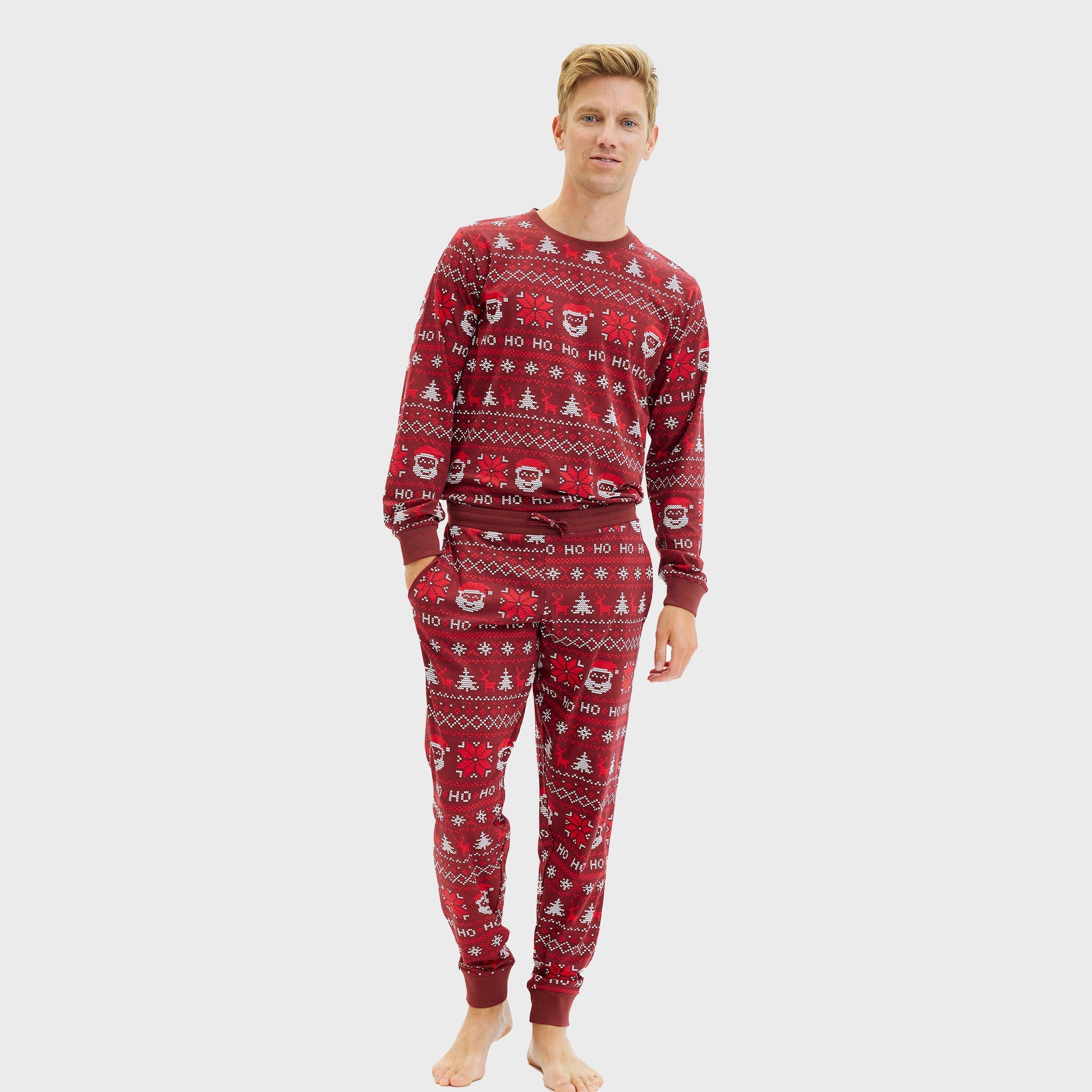Ho Ho Ho Christmas Pyjamas – Men