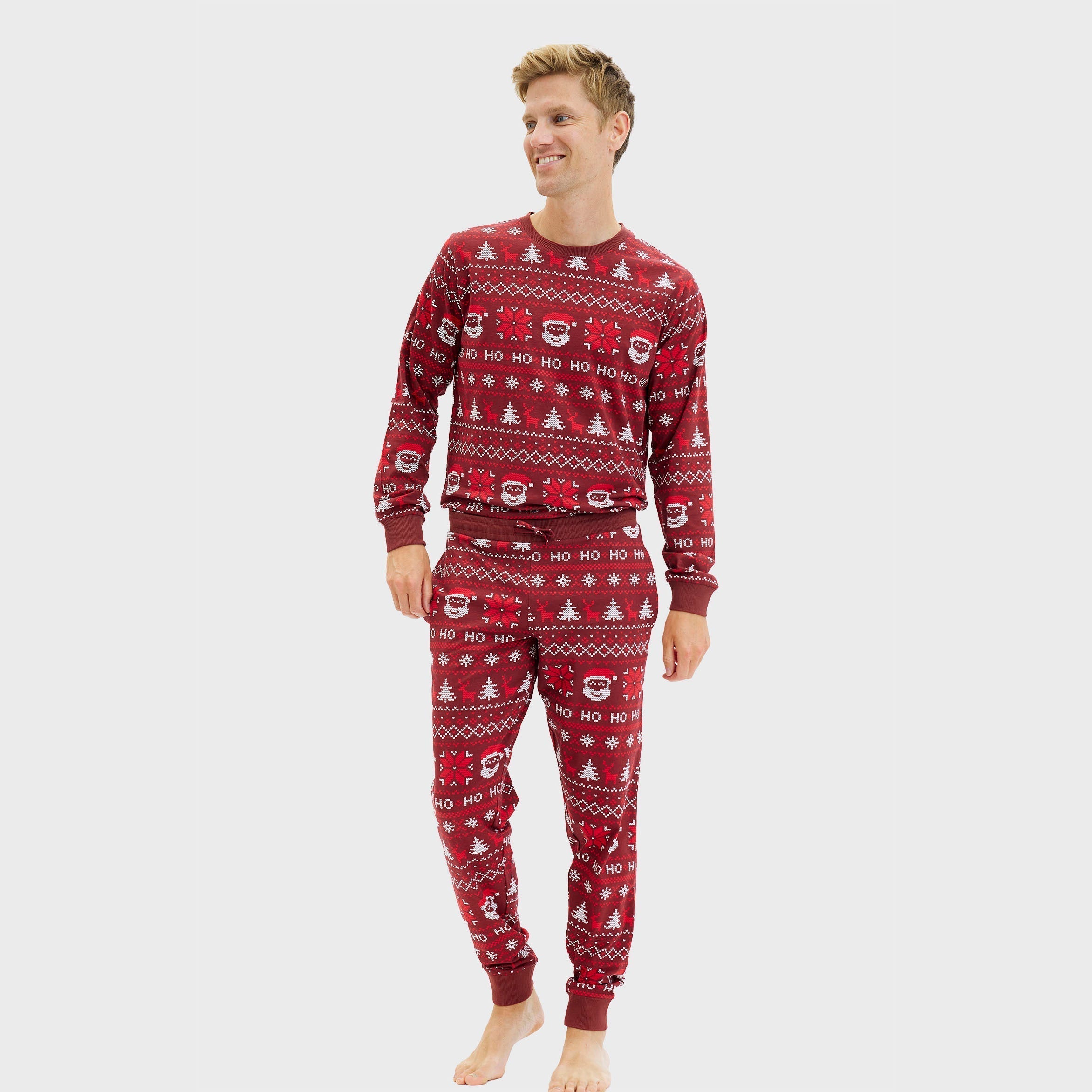 Ho Ho Ho Christmas Pyjamas – Men