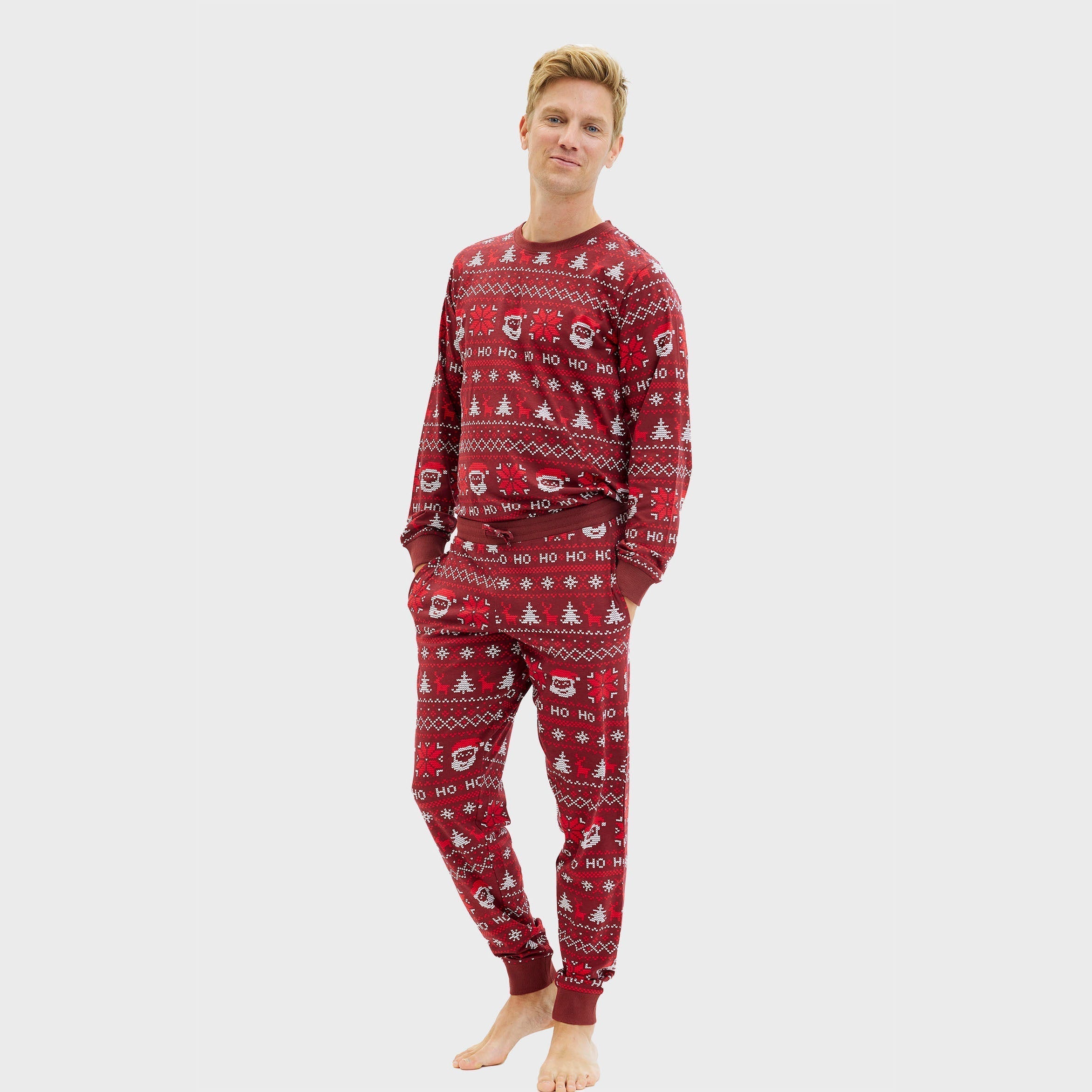 Ho Ho Ho Christmas Pyjamas – Men