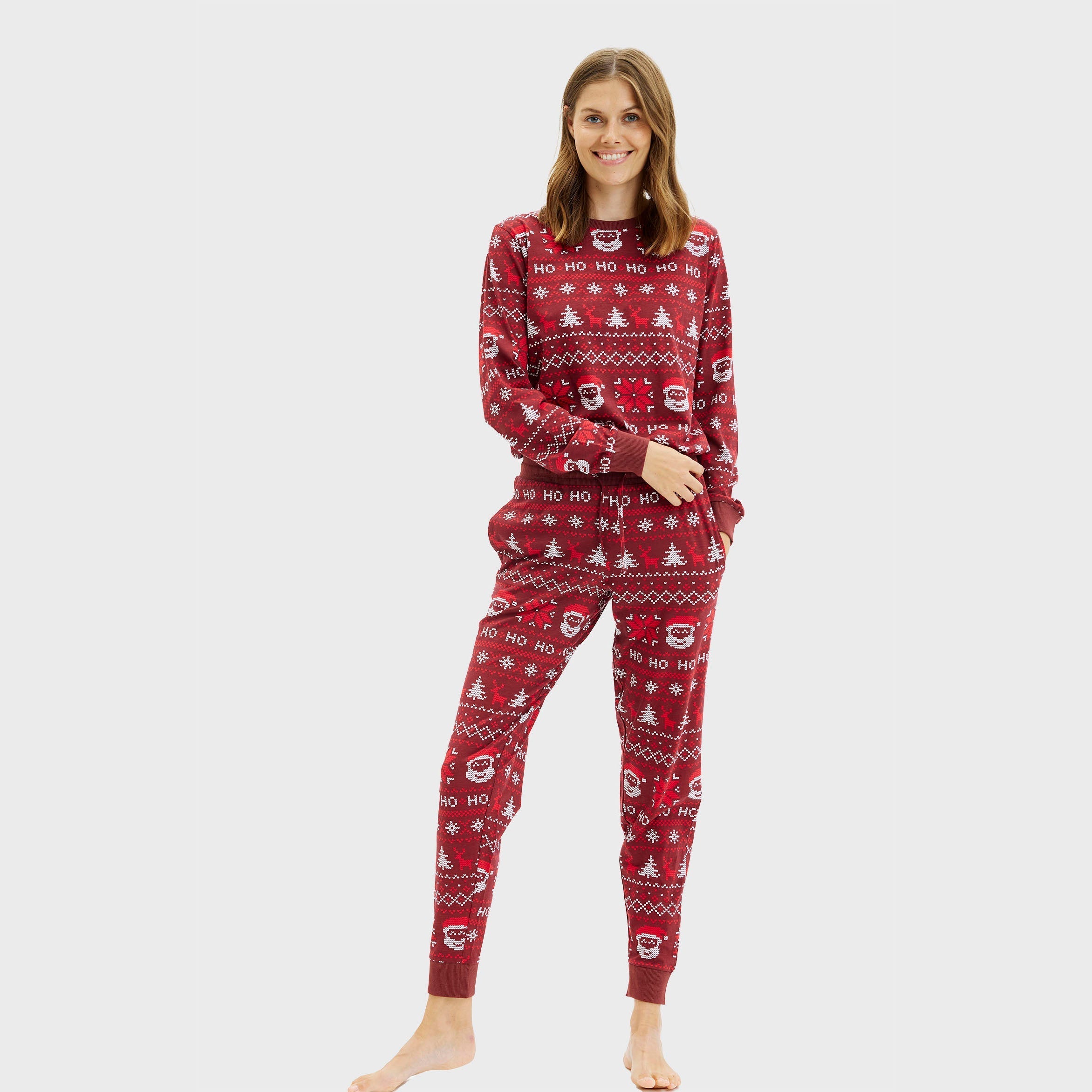 Ho Ho Ho Christmas Pyjamas – Women
