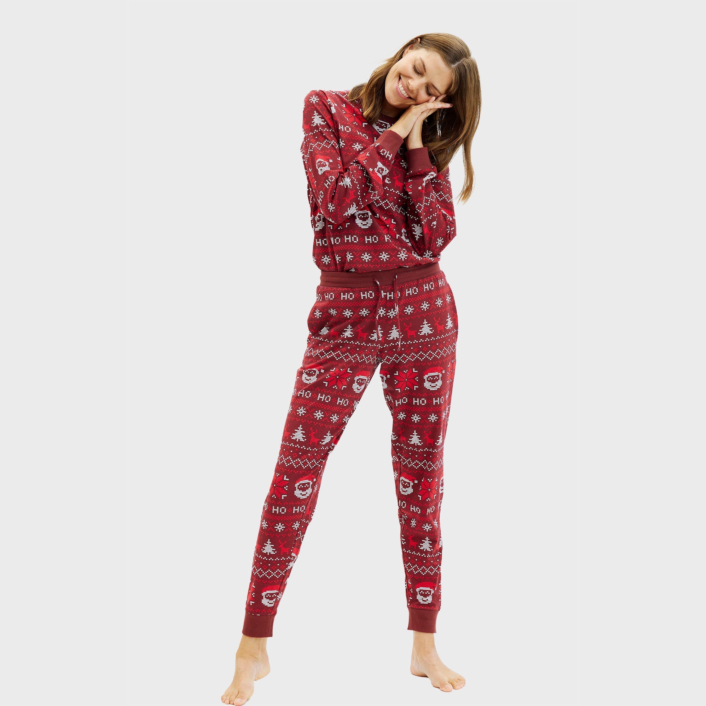 Ho Ho Ho Christmas Pyjamas – Women