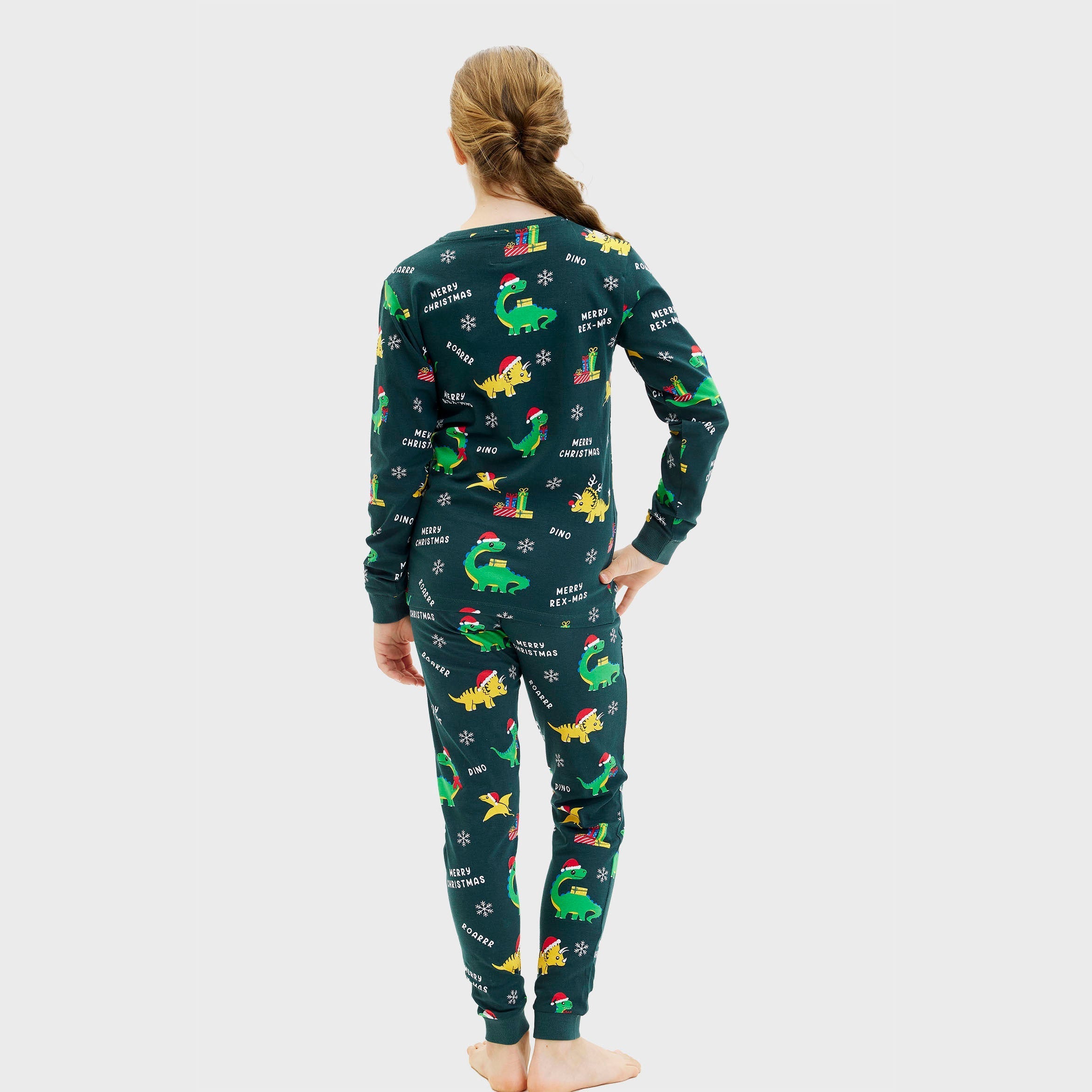 Dino christmas pyjamas - child.