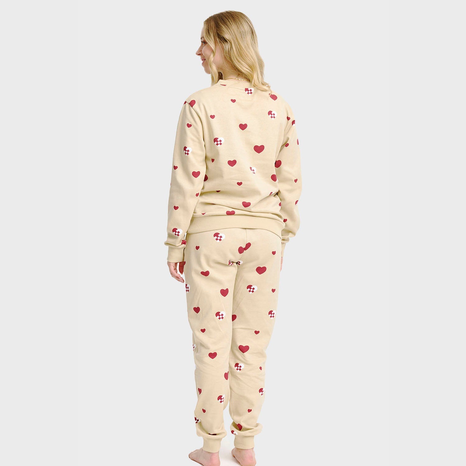 Christmas Heart Sweat Set – Women