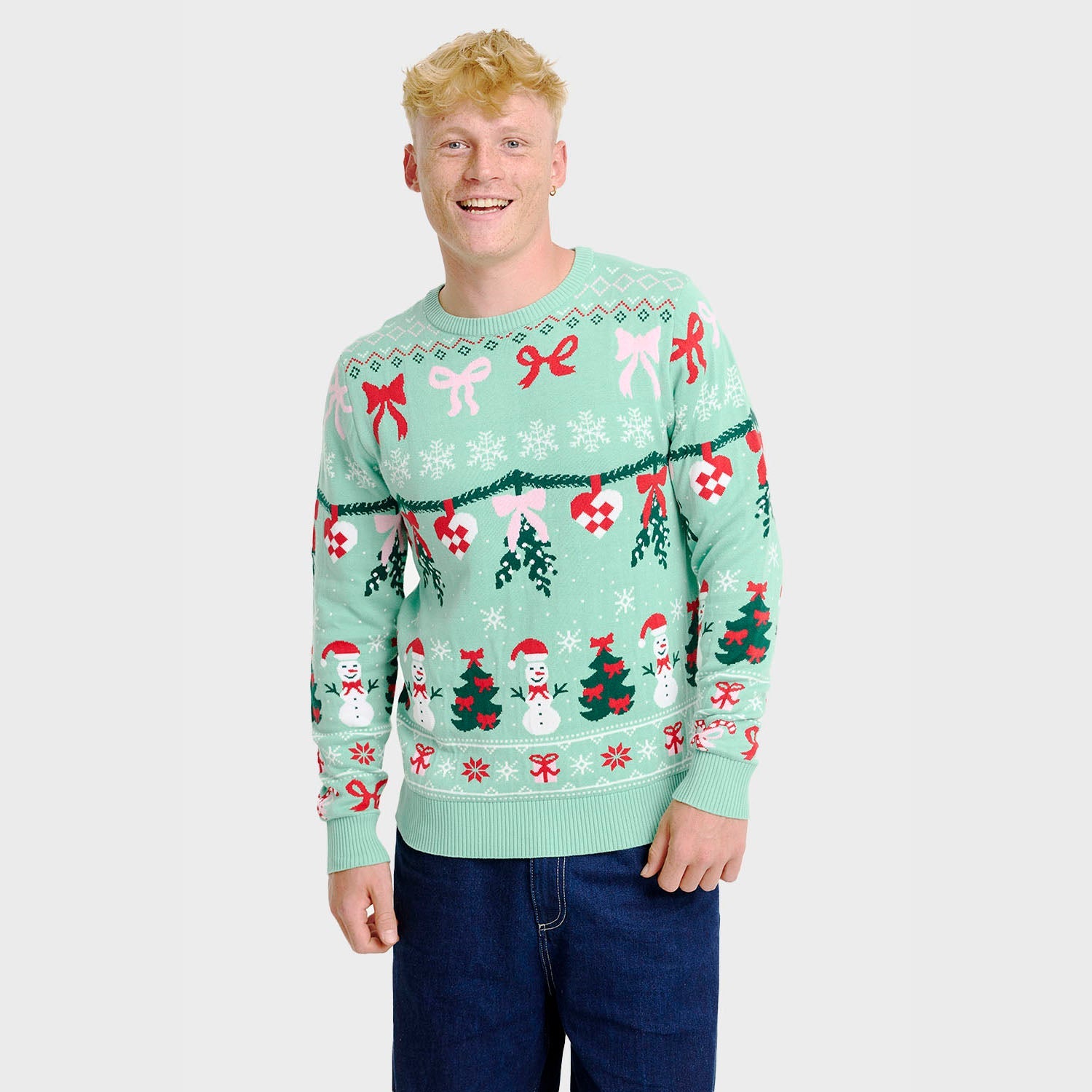 The Bow Christmas Sweater – Men