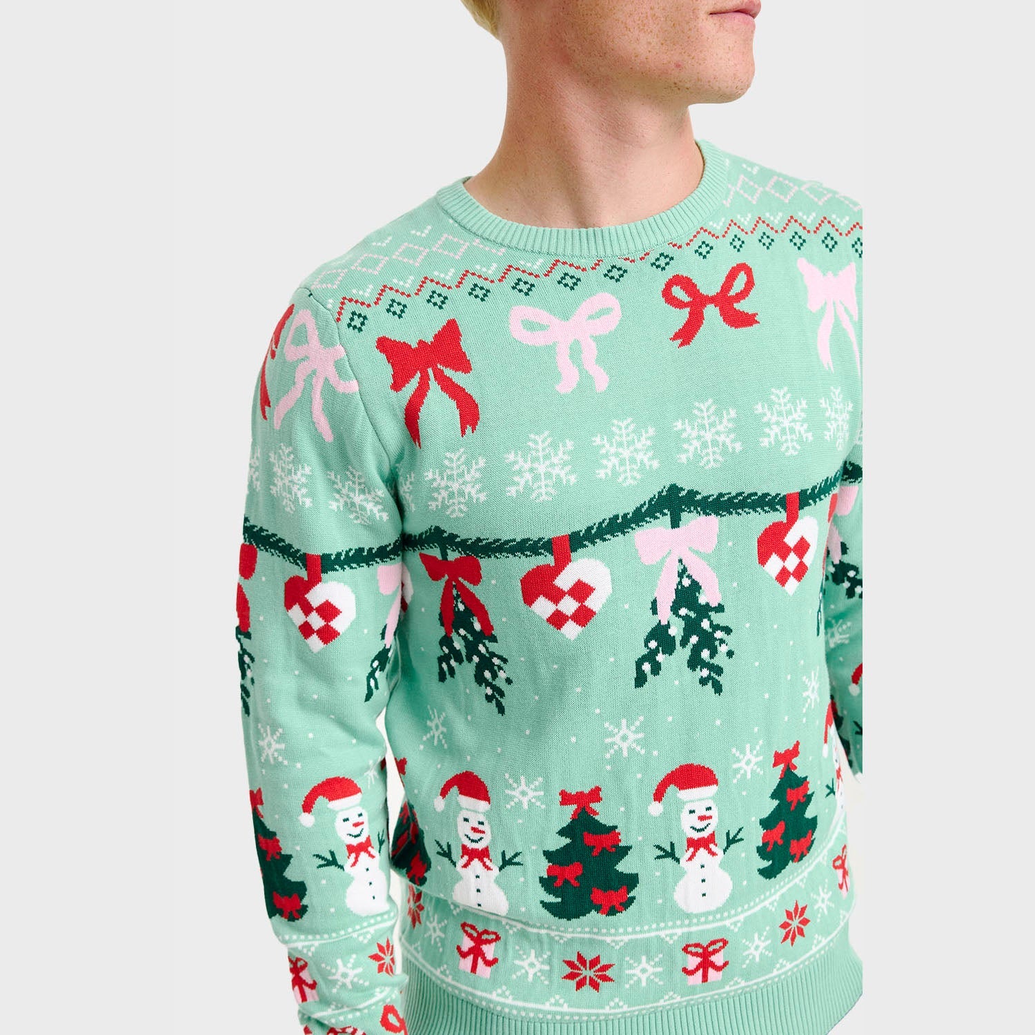 The Bow Christmas Sweater – Men