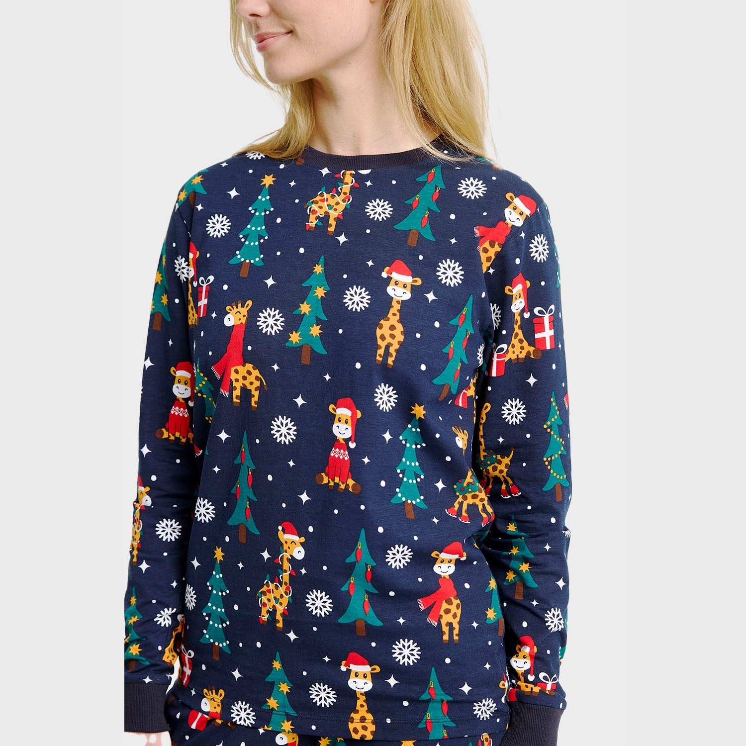 The Giraffe Christmas Pyjamas – Women