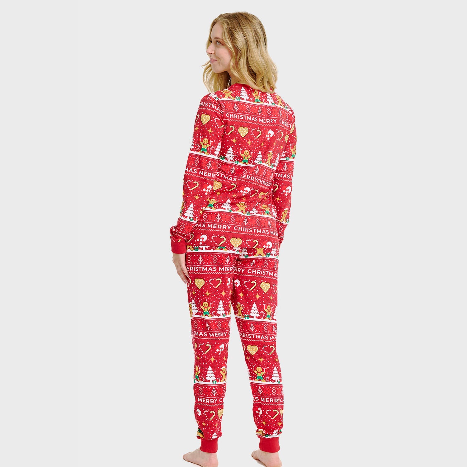 Christmas Cookie Pyjamas Red – Women