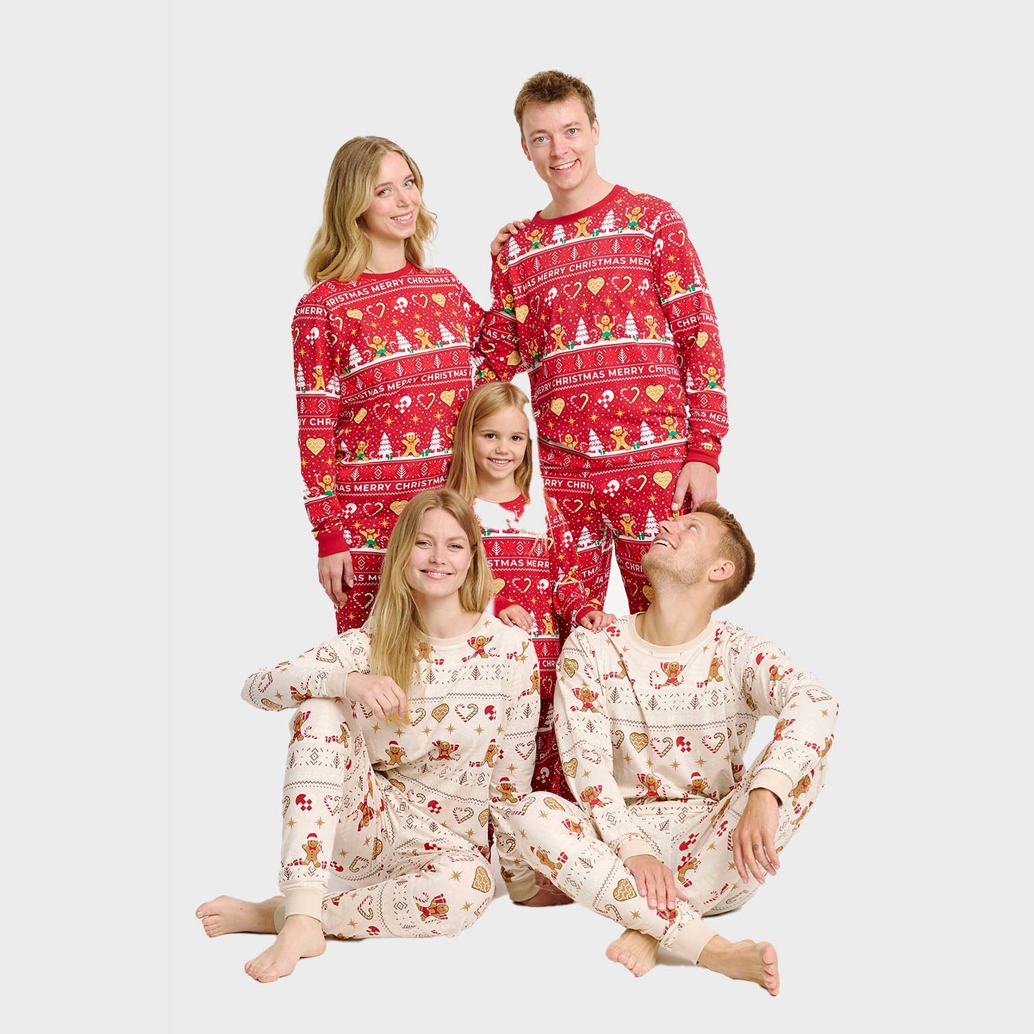 Christmas Cookie Pyjamas Red – Men