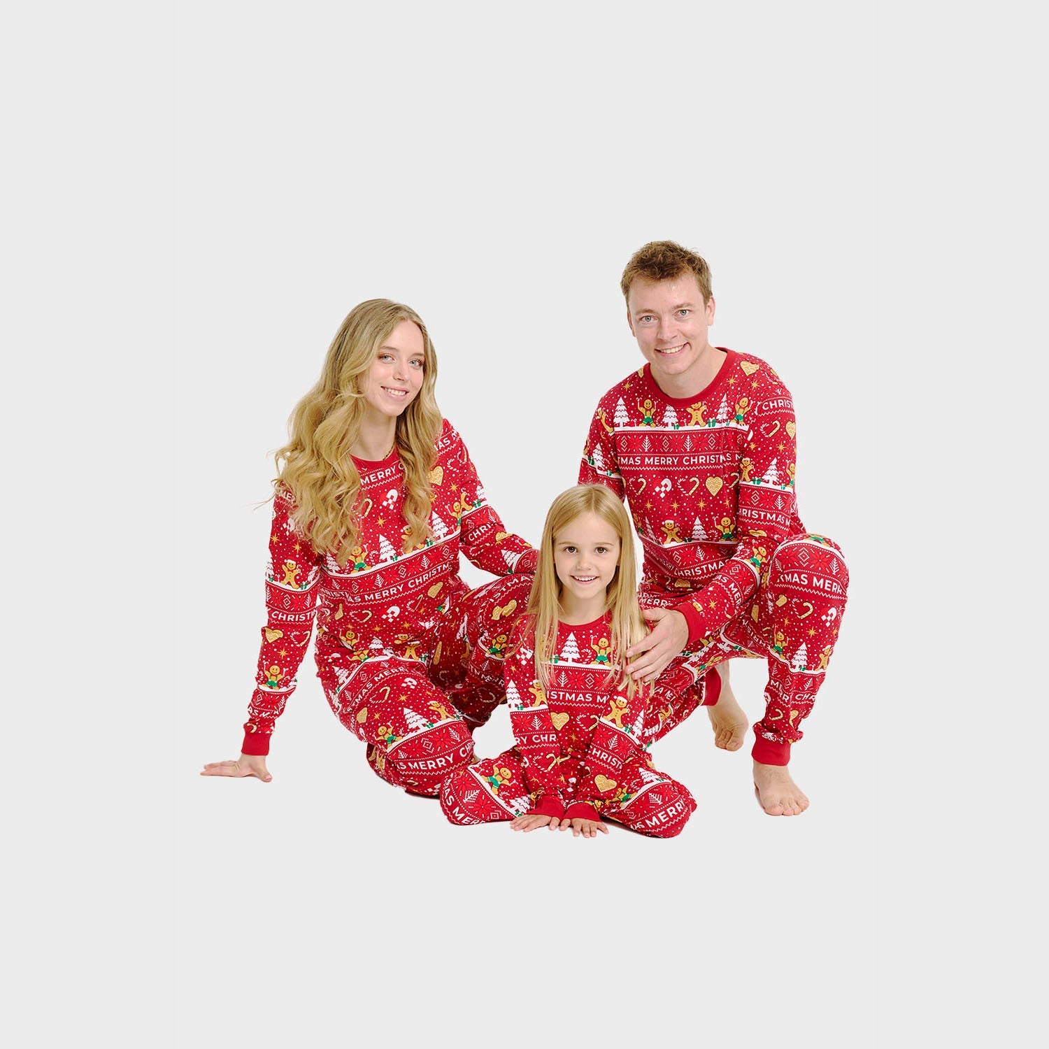 Christmas Cookie Pyjamas Red – Men