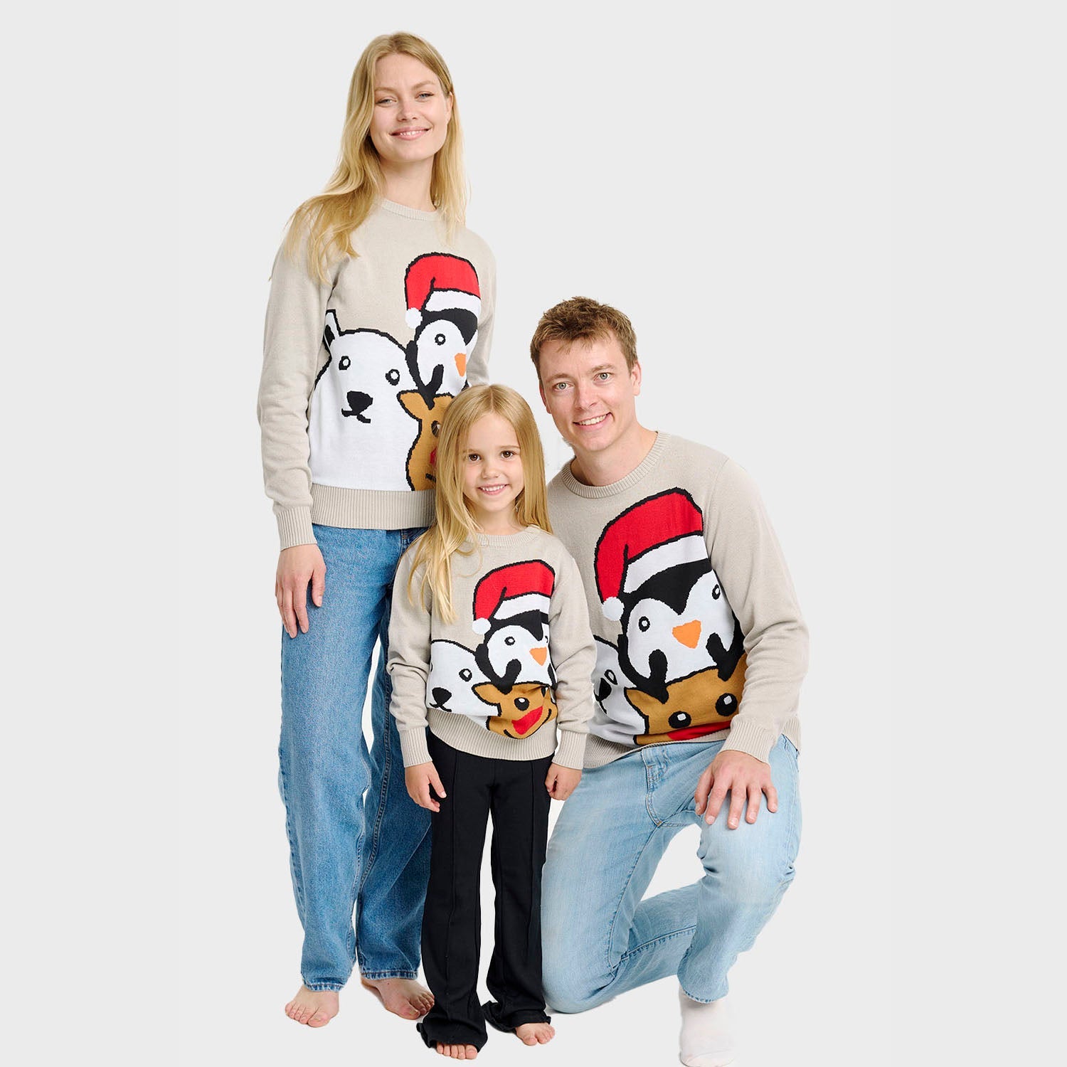 Animal Christmas Sweater – Kids