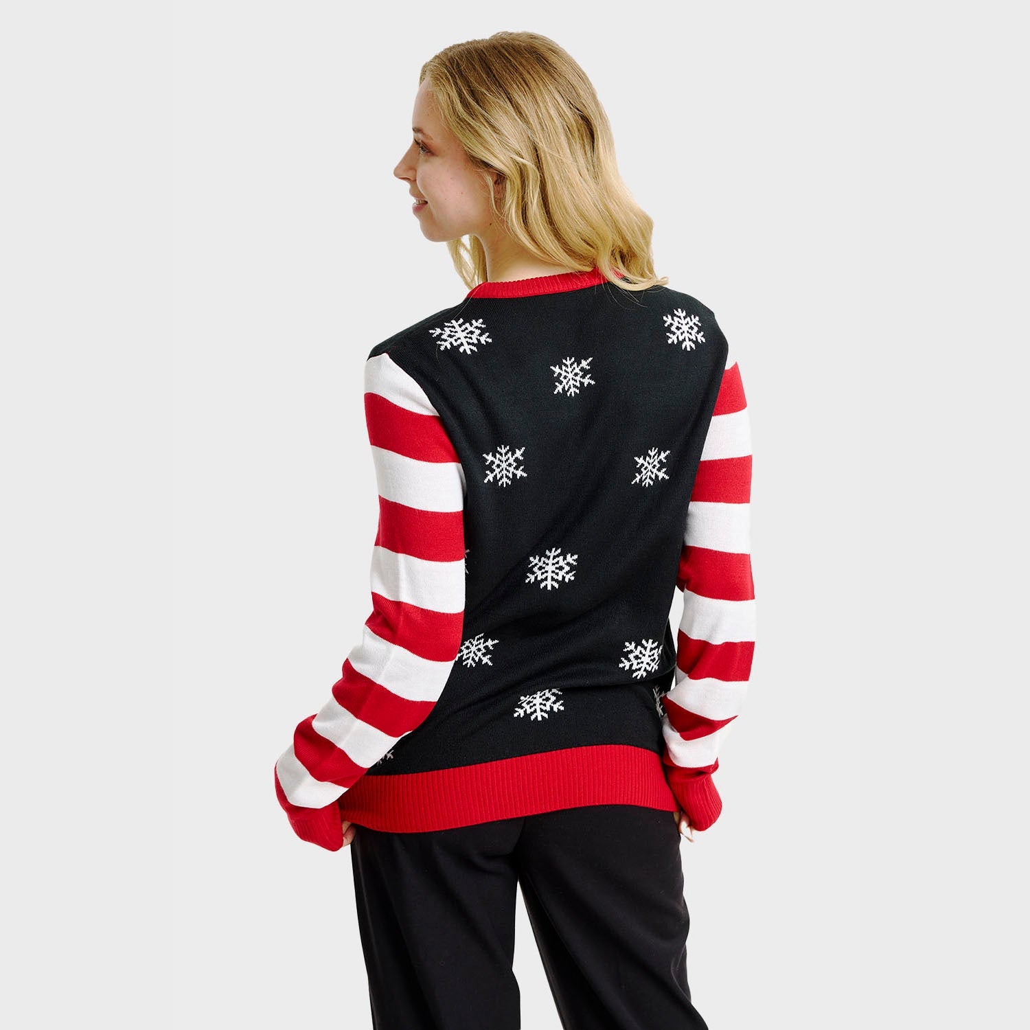 Candy Cane Christmas Sweater – Women