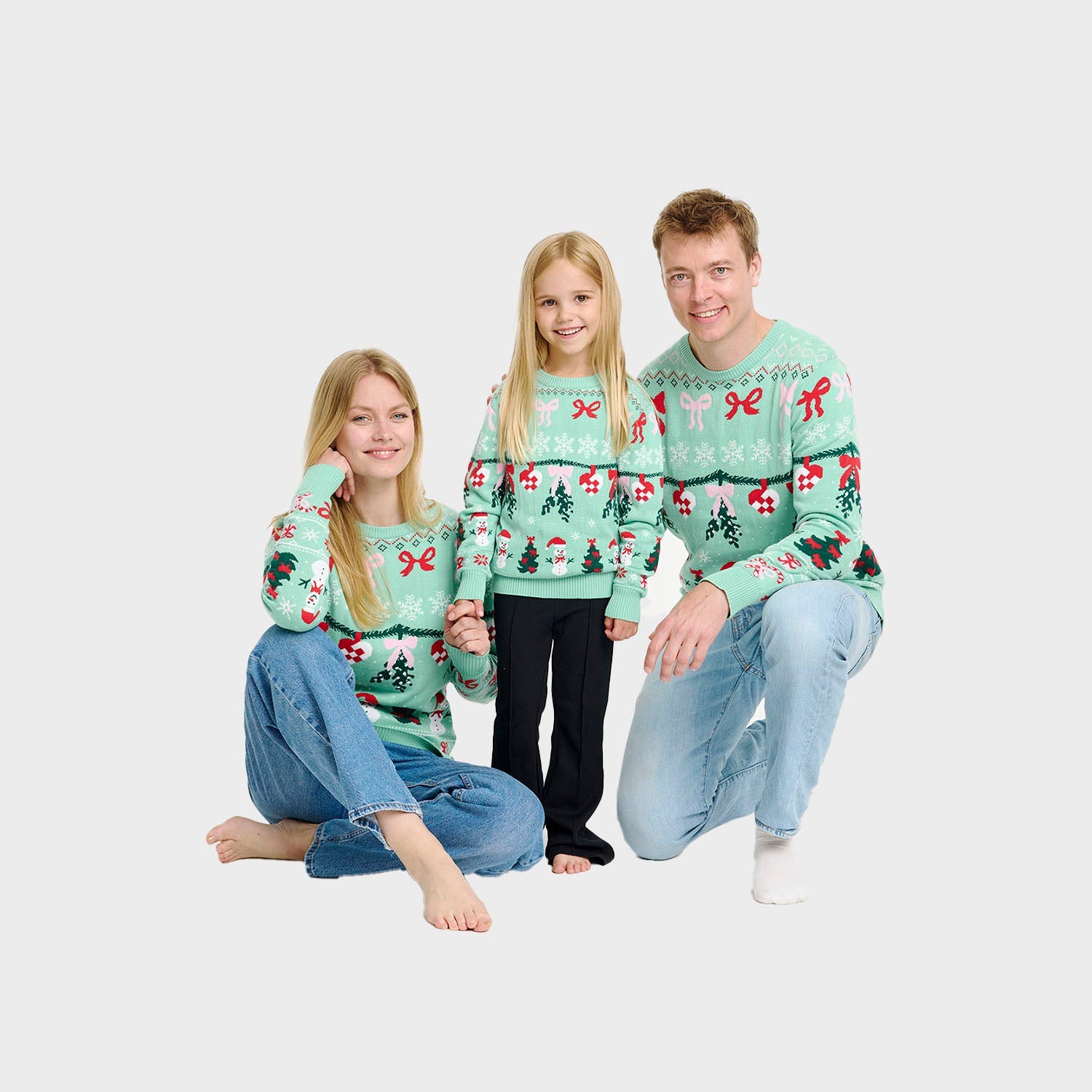 The Bow Christmas Sweater – Women