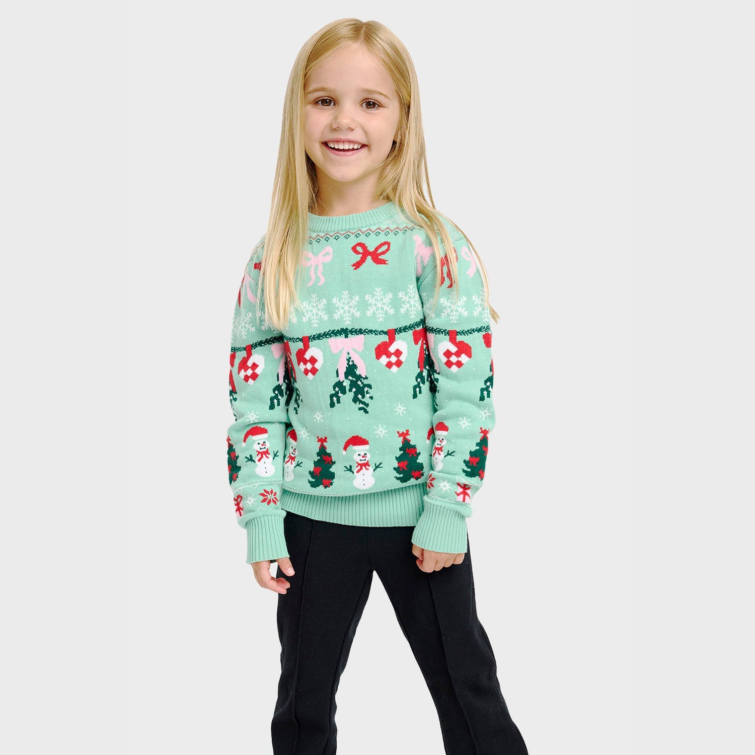 The Bow Christmas Sweater – Kids
