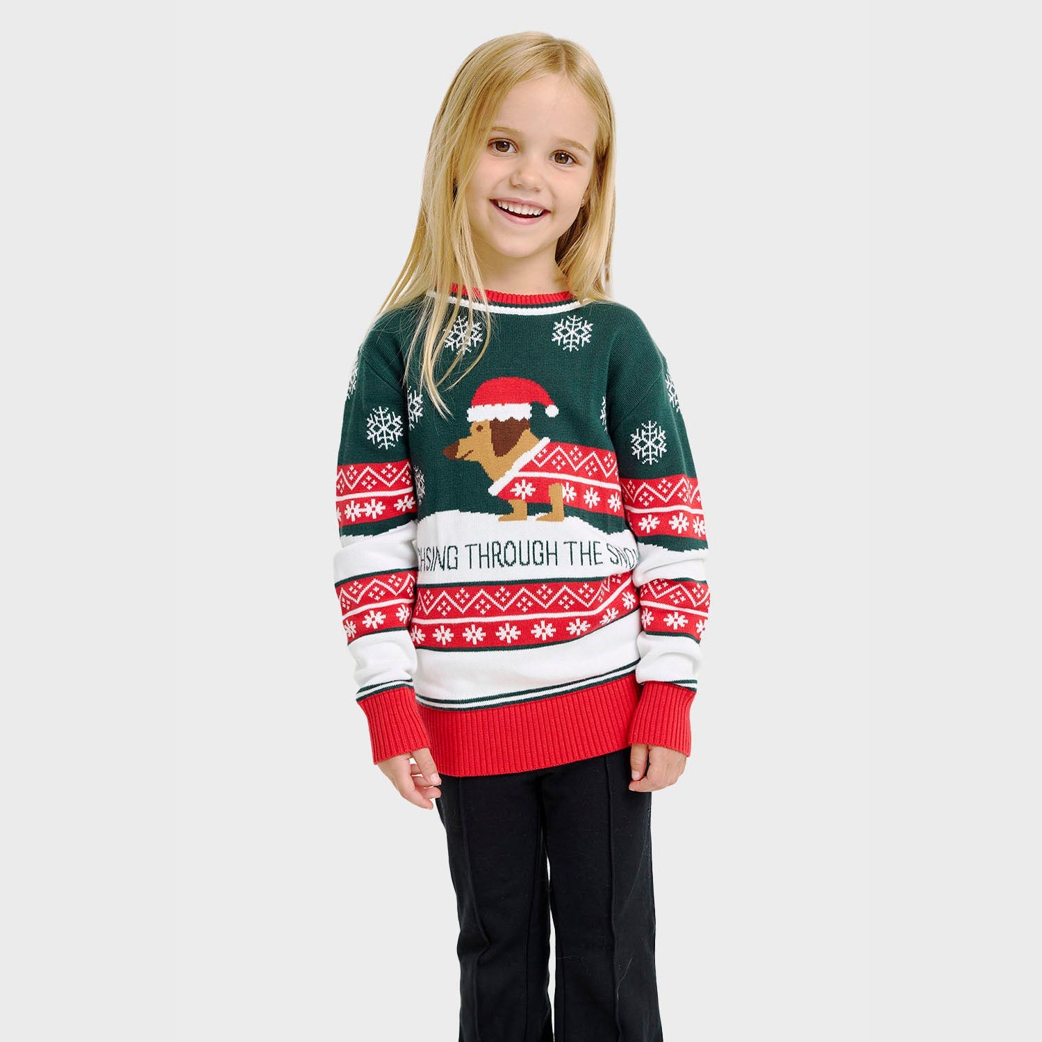 Dashing Around Sweater – Kids