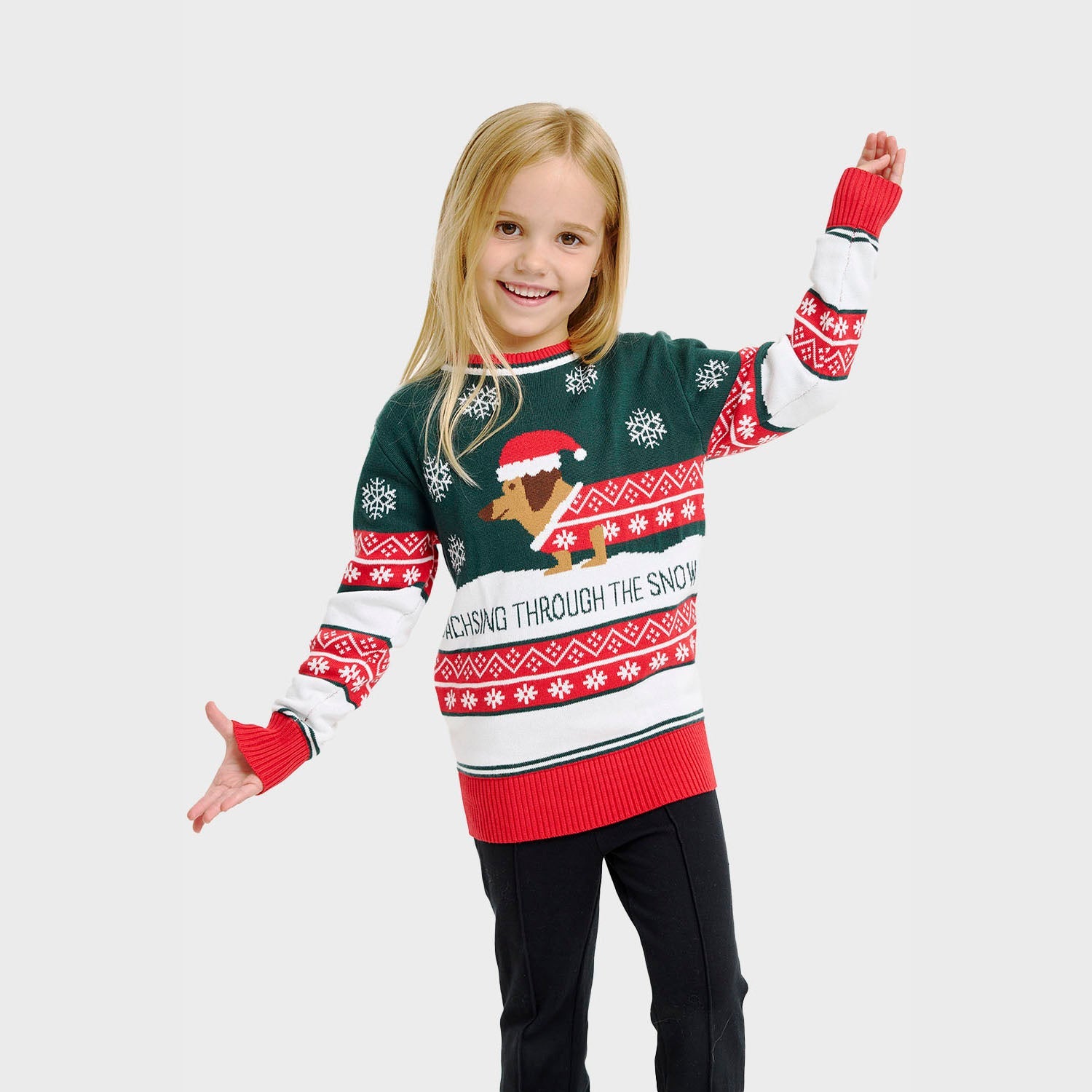 Dashing Around Sweater – Kids