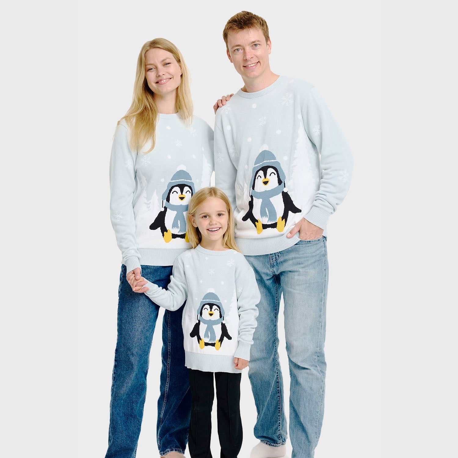 The Lovely Penguin Christmas Sweater – Women