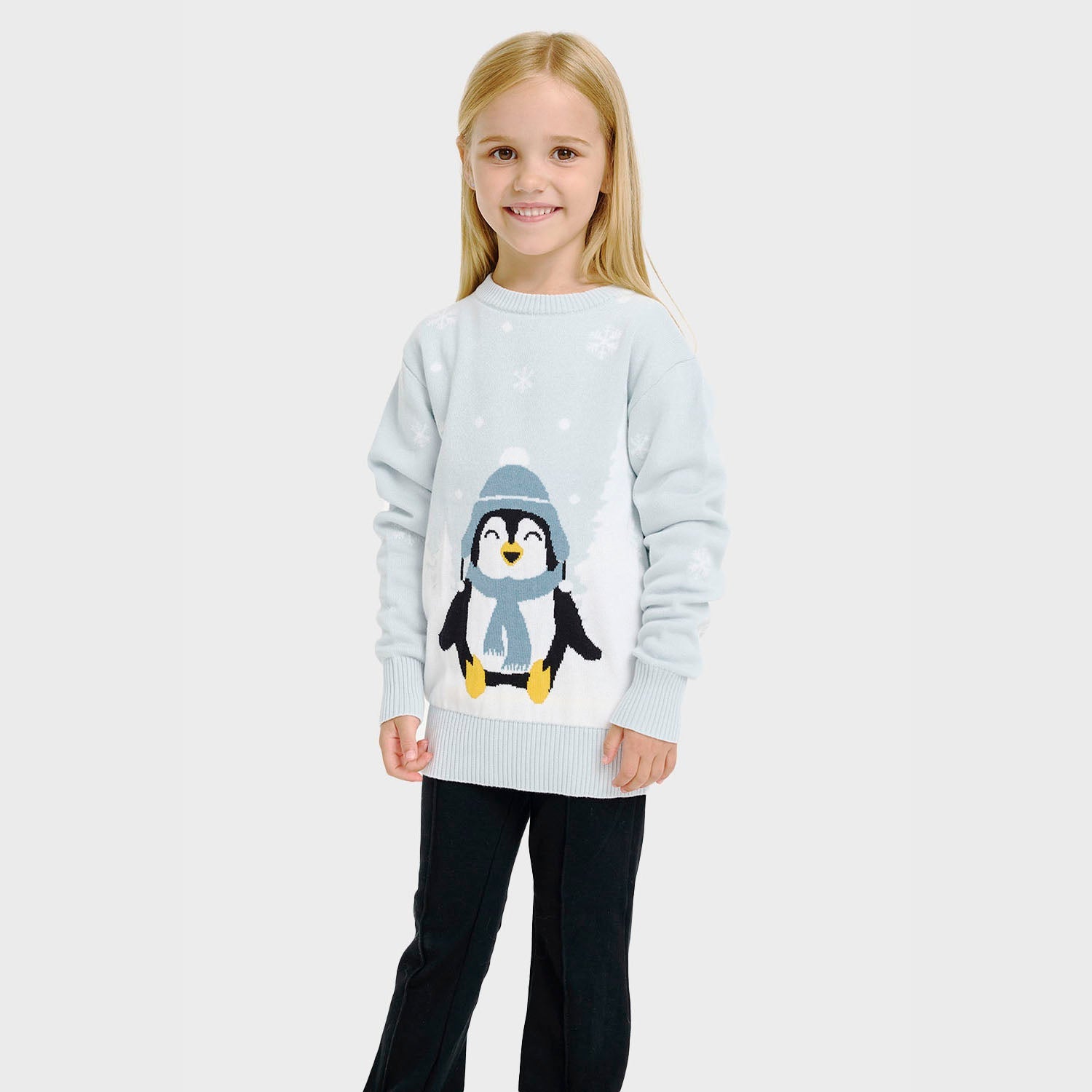 The Lovely Penguin Christmas Sweater – Kids