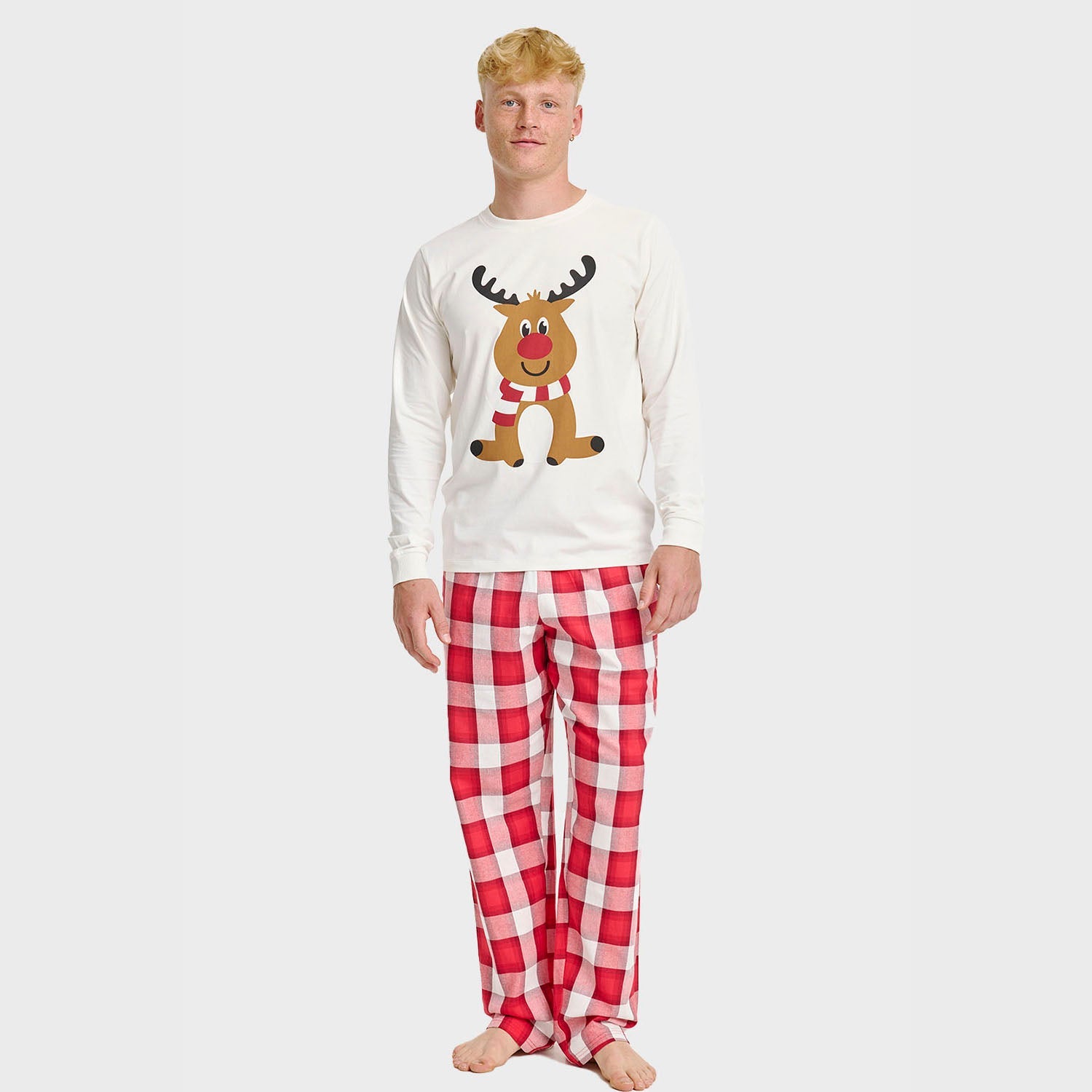 Flannel Christmas Pants – Men