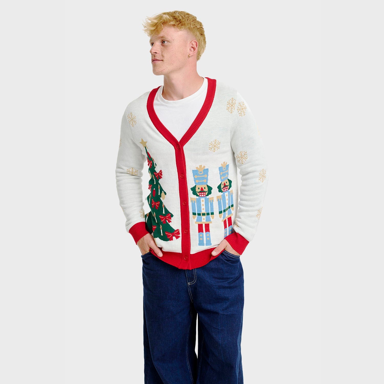 The Nutcracker Christmas Cardigan – Men