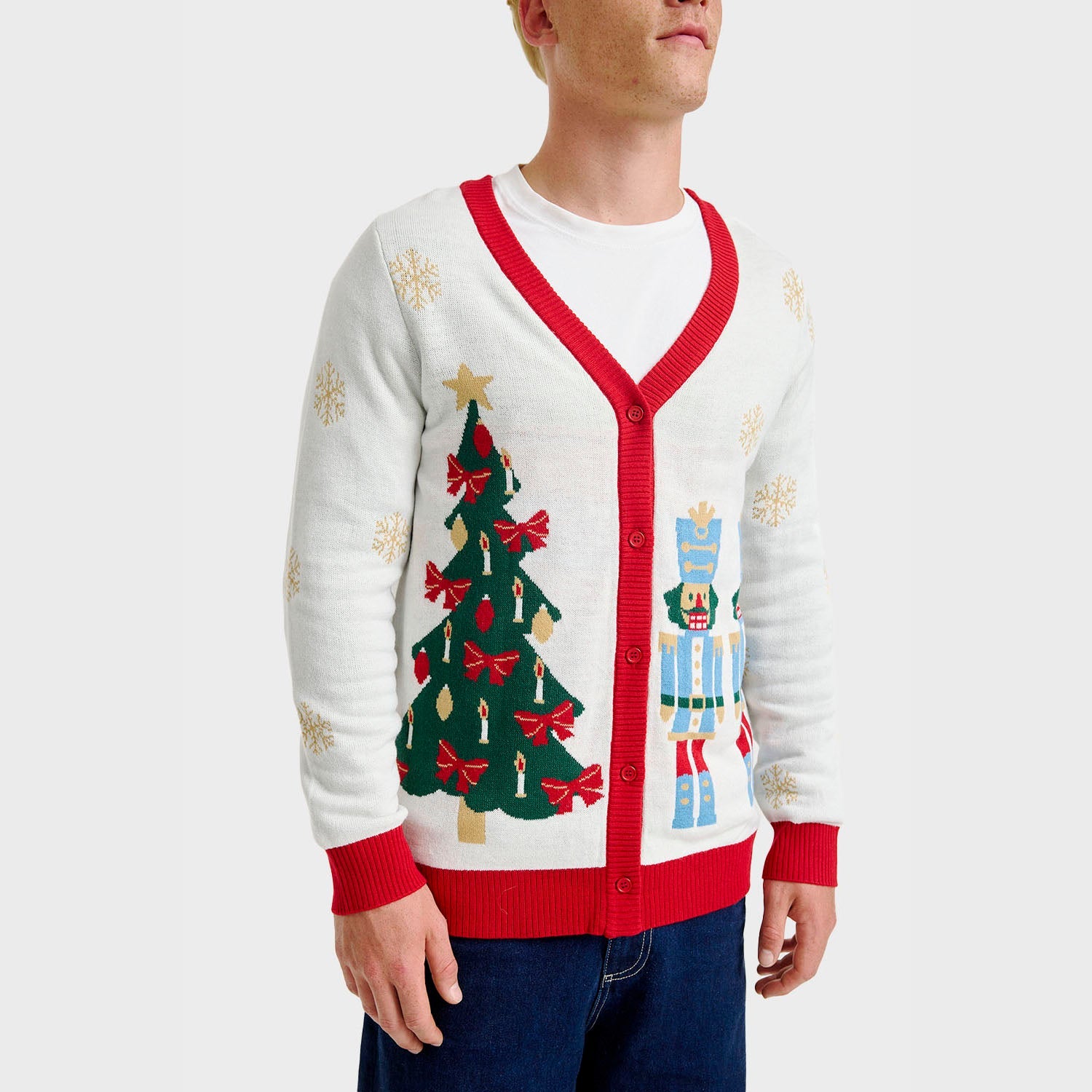 The Nutcracker Christmas Cardigan – Men