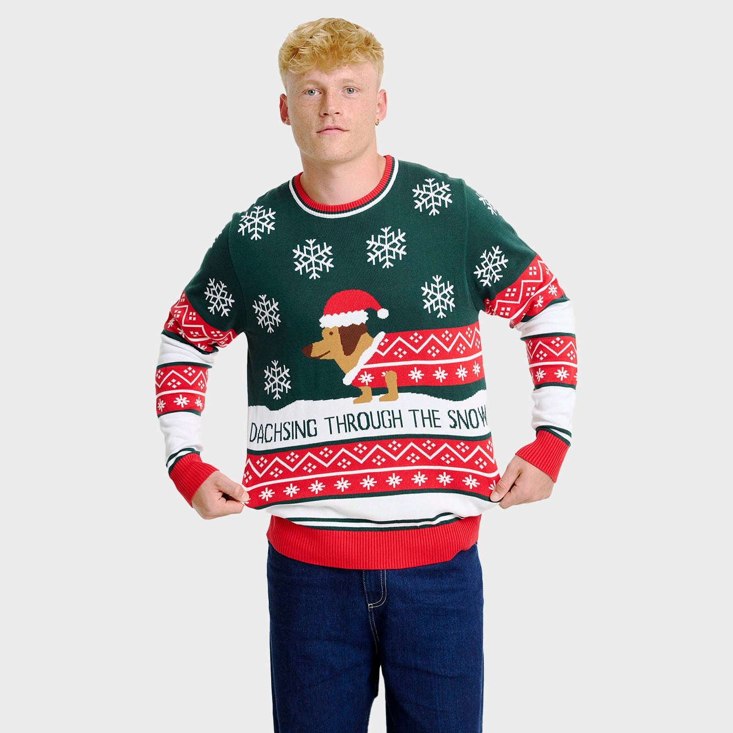 Dashing Around Sweater – Men