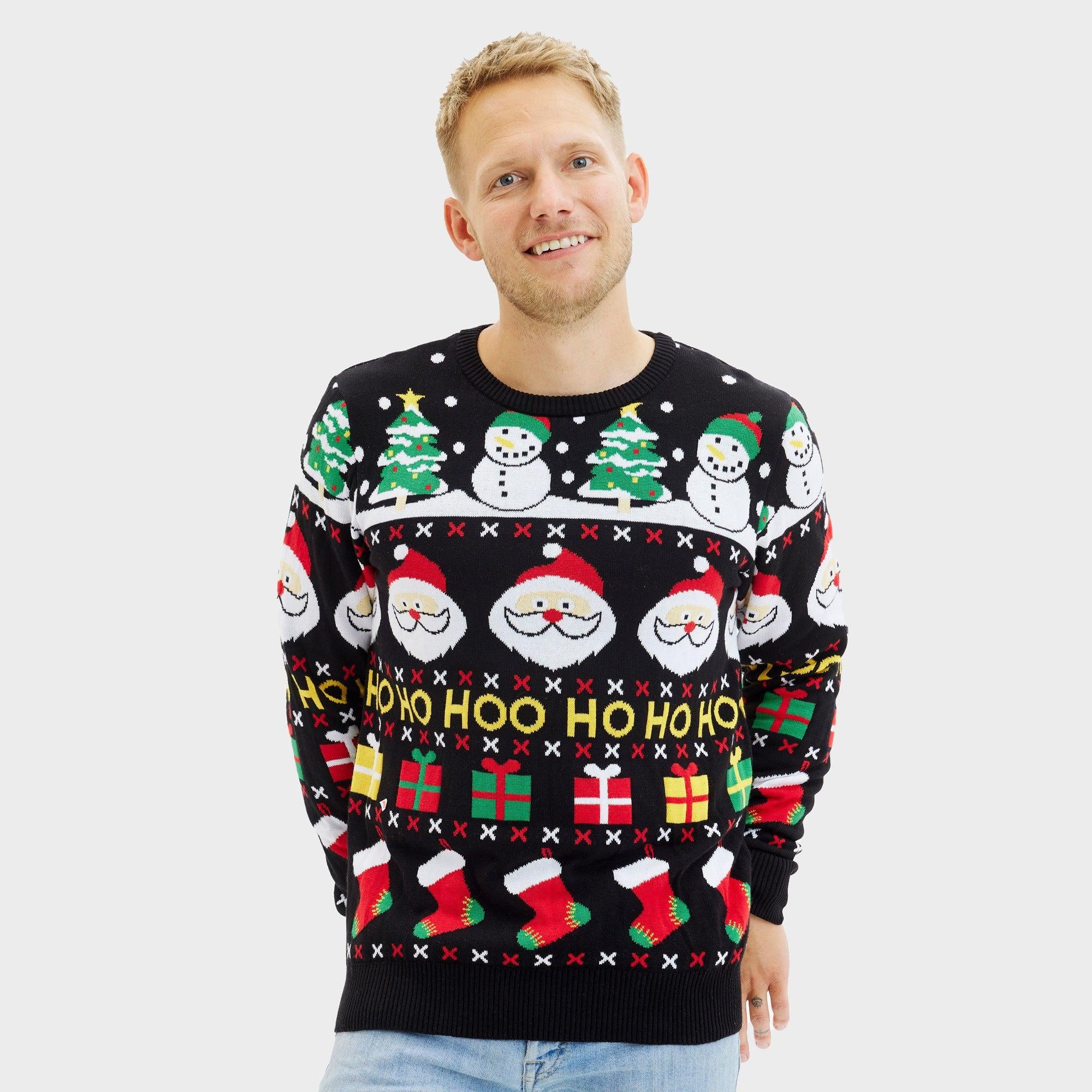 The Cheerful Christmas Sweater – Men