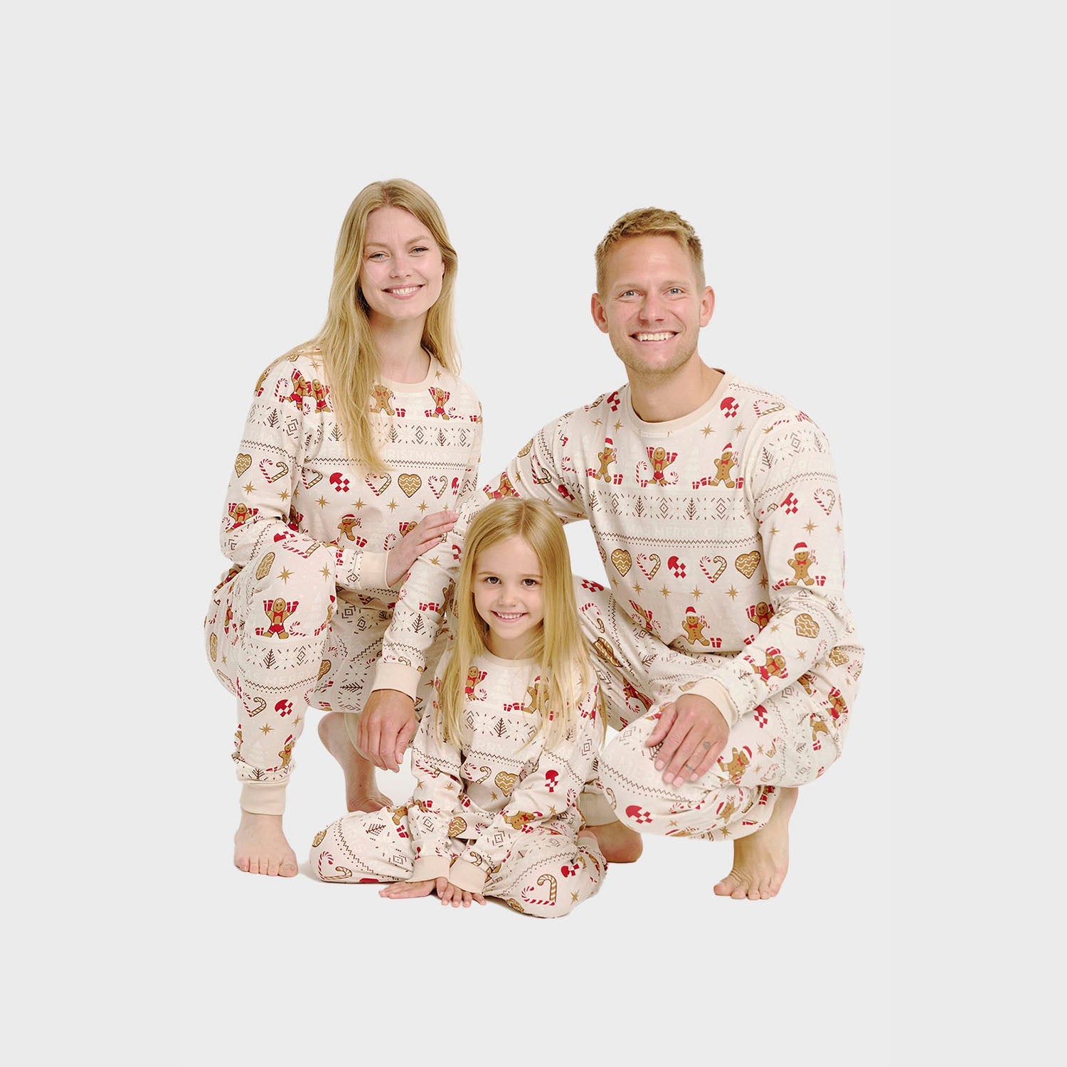 Christmas Cookie Pyjamas Beige – Men