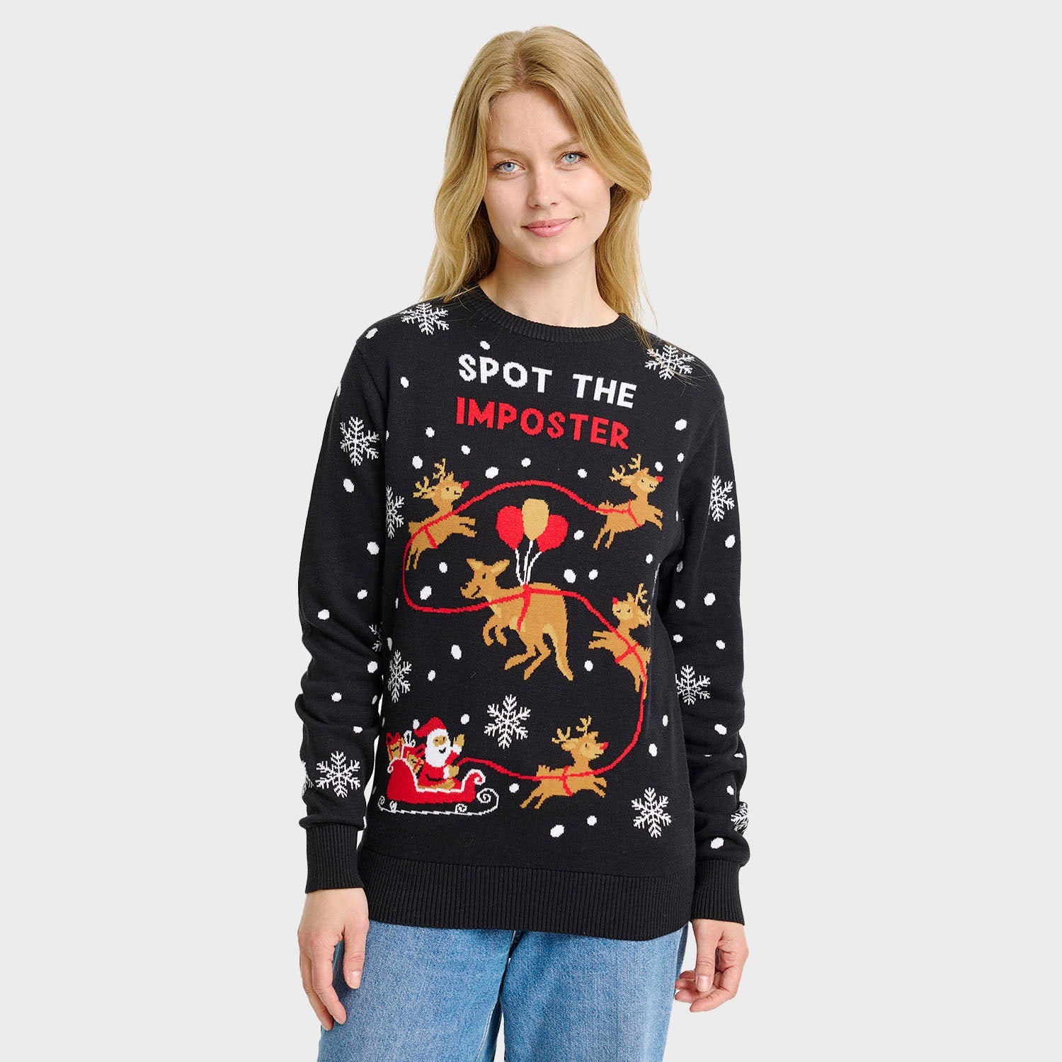 Imposter Christmas Sweater – Women