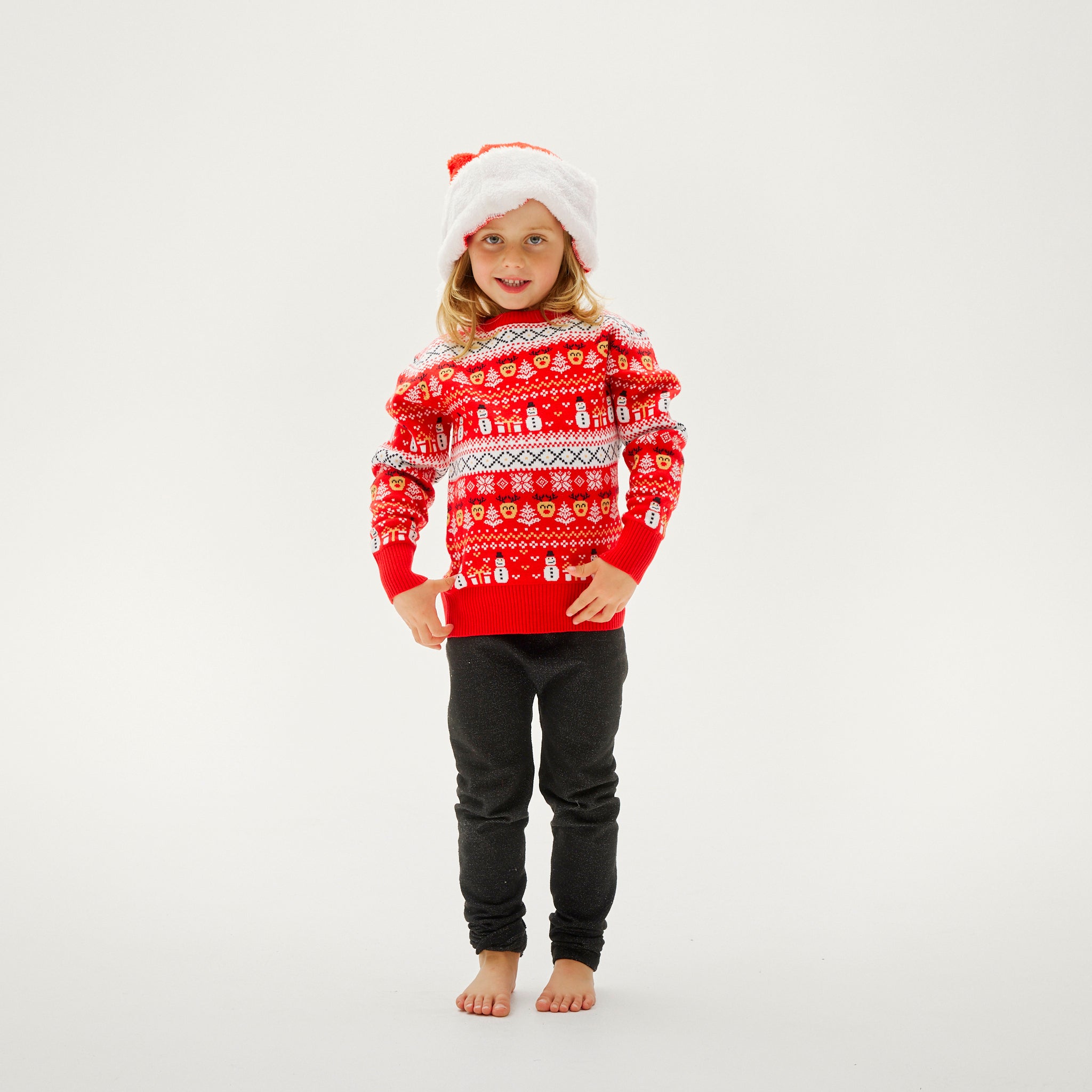 The Reinstyle Sweater Red - Kids