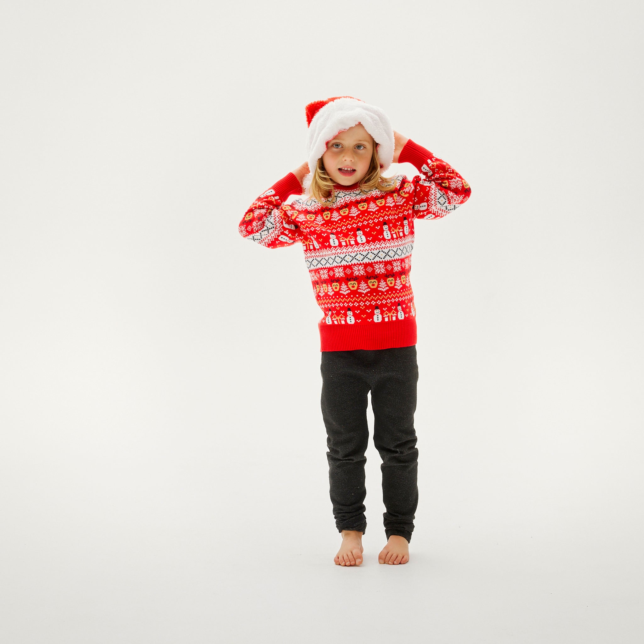 The Reinstyle Sweater Red - Kids