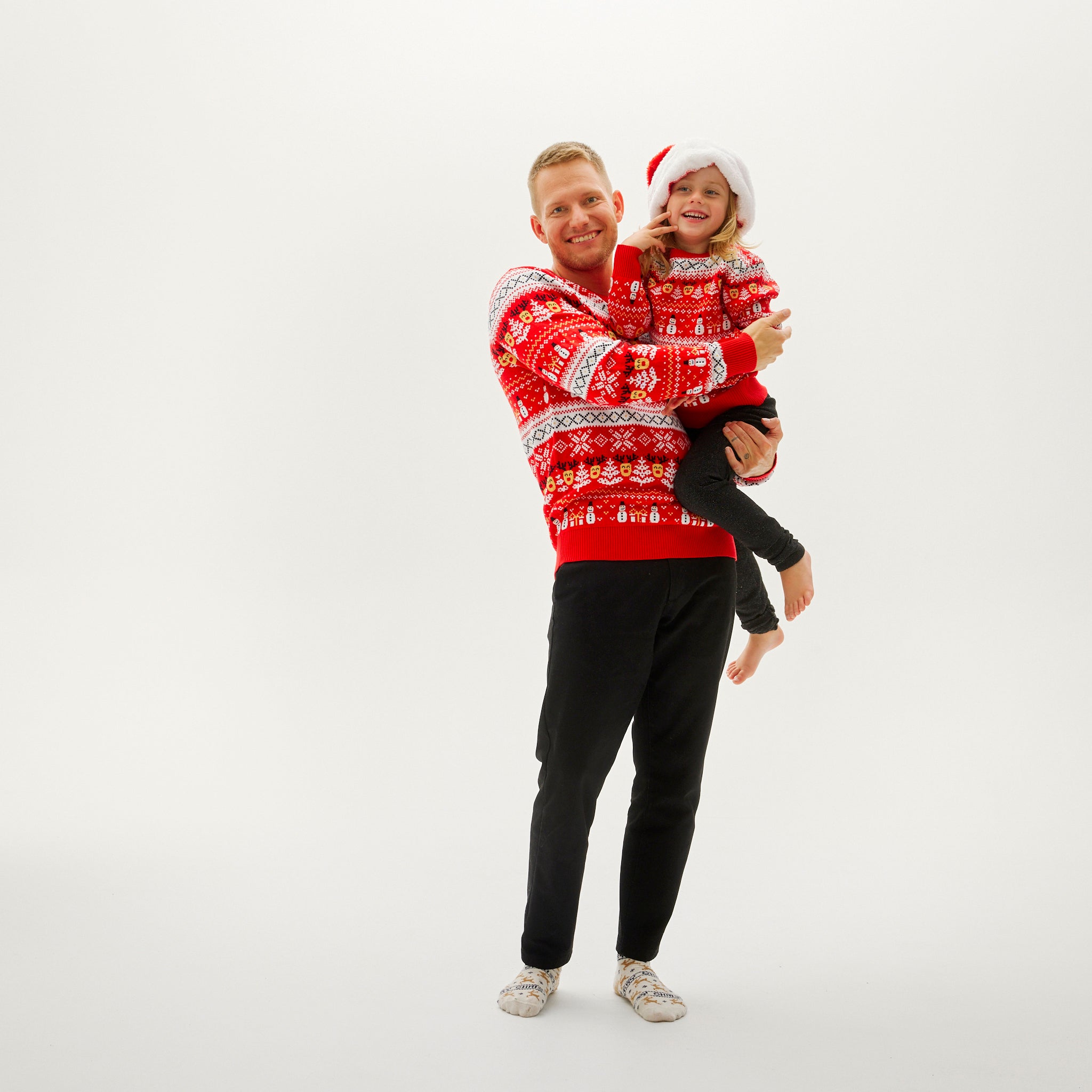 The Reinstyle Sweater Red - Kids