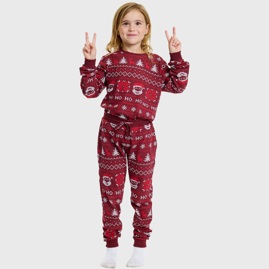 Ho ho ho christmas pyjamas - child.